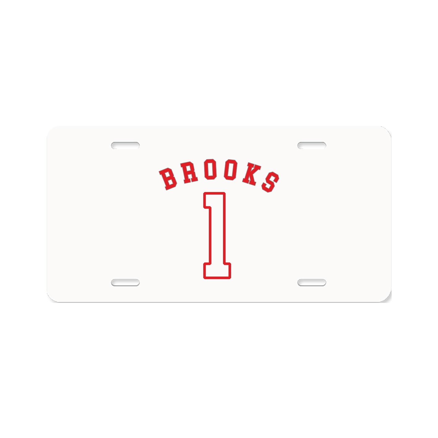 License Plate — Shirsey Arch in Classic