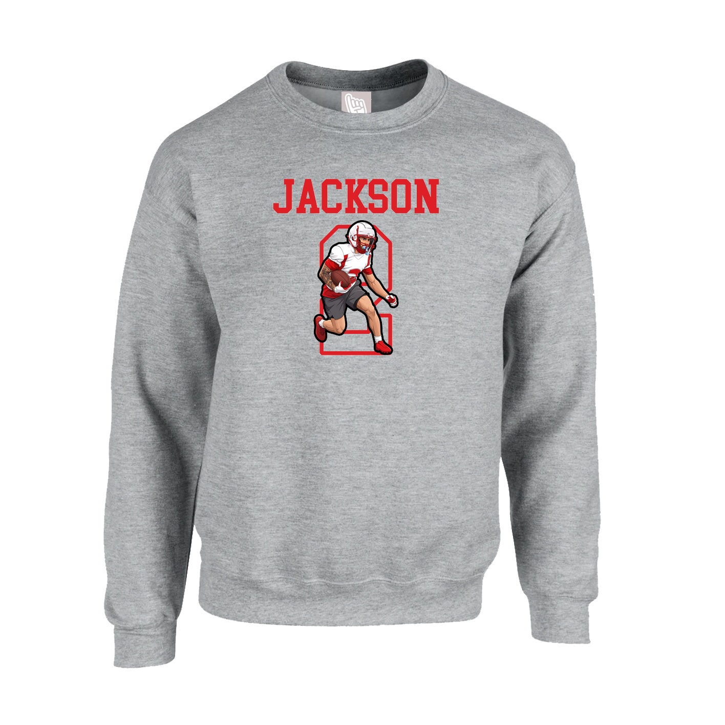 Fleece Crew — Shirsey in Grey