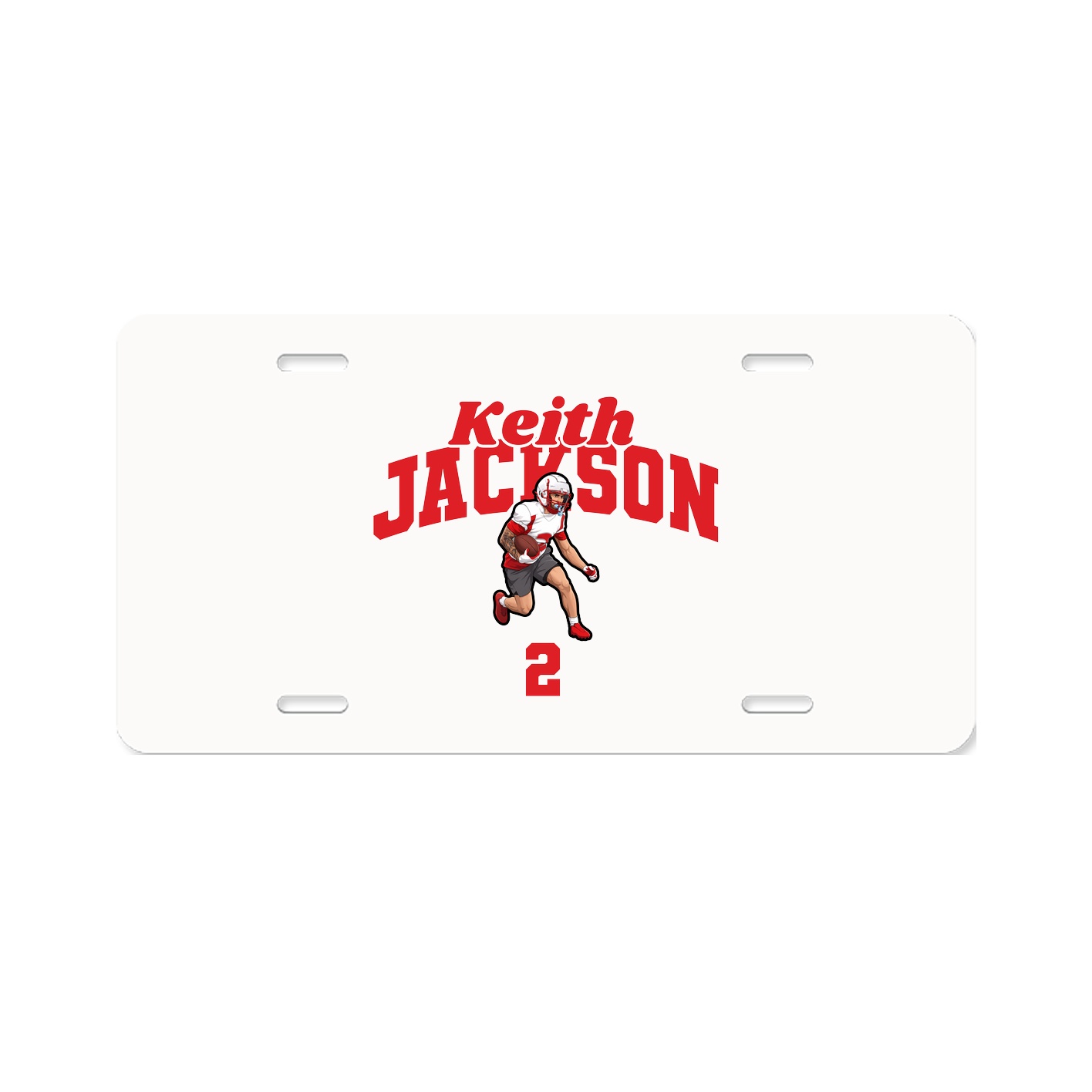License Plate — Signature Arch in Classic