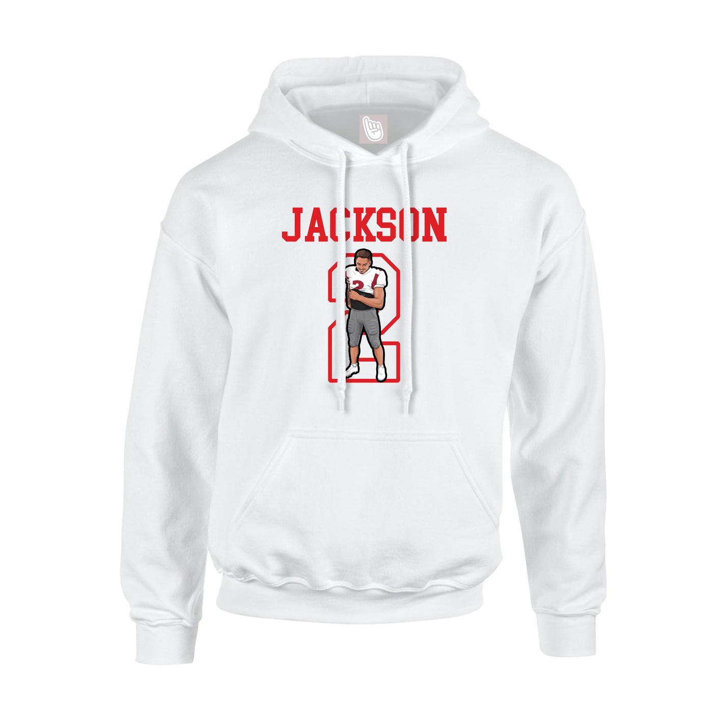 Youth Hoodie — Shirsey in White