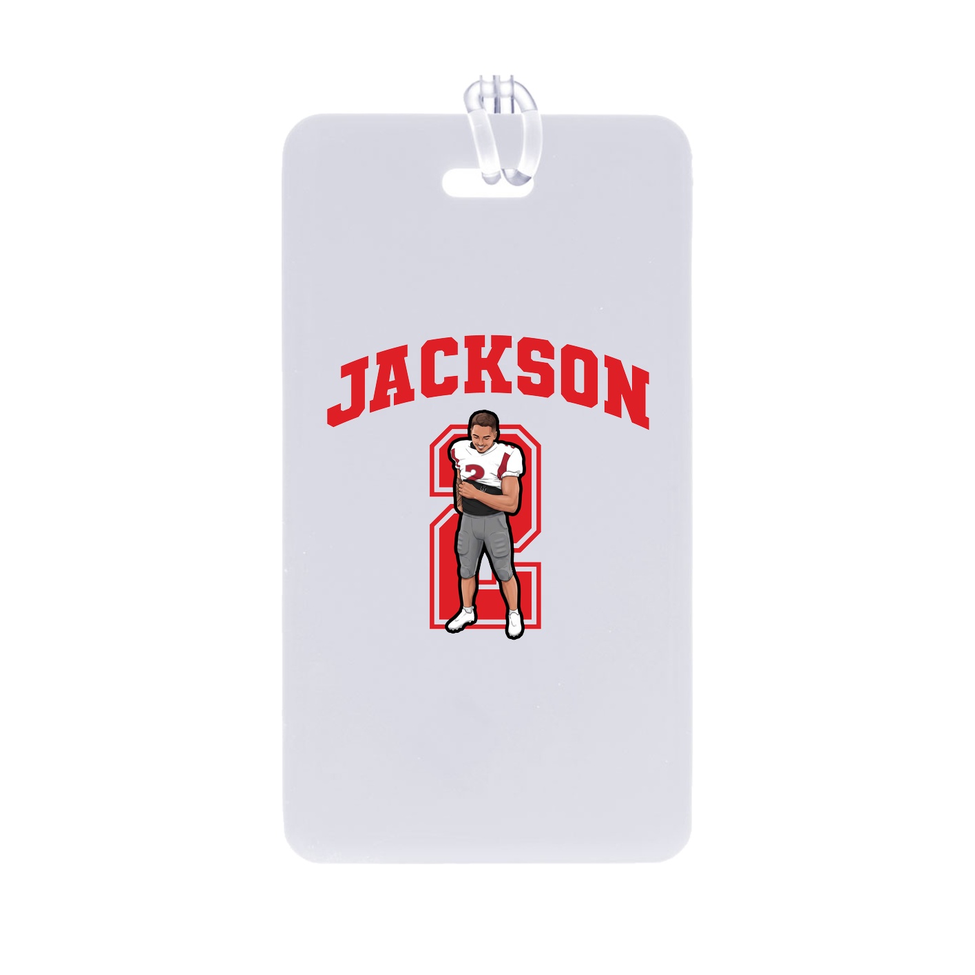 Bag Tag — Number in Classic