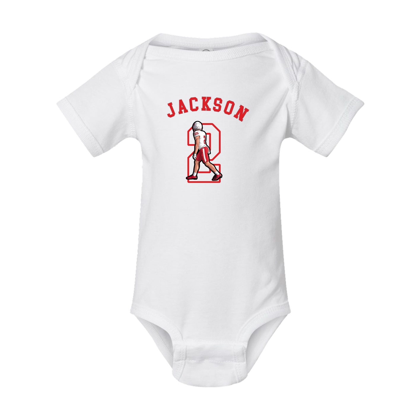 Baby Onesie — Shirsey Arch in White