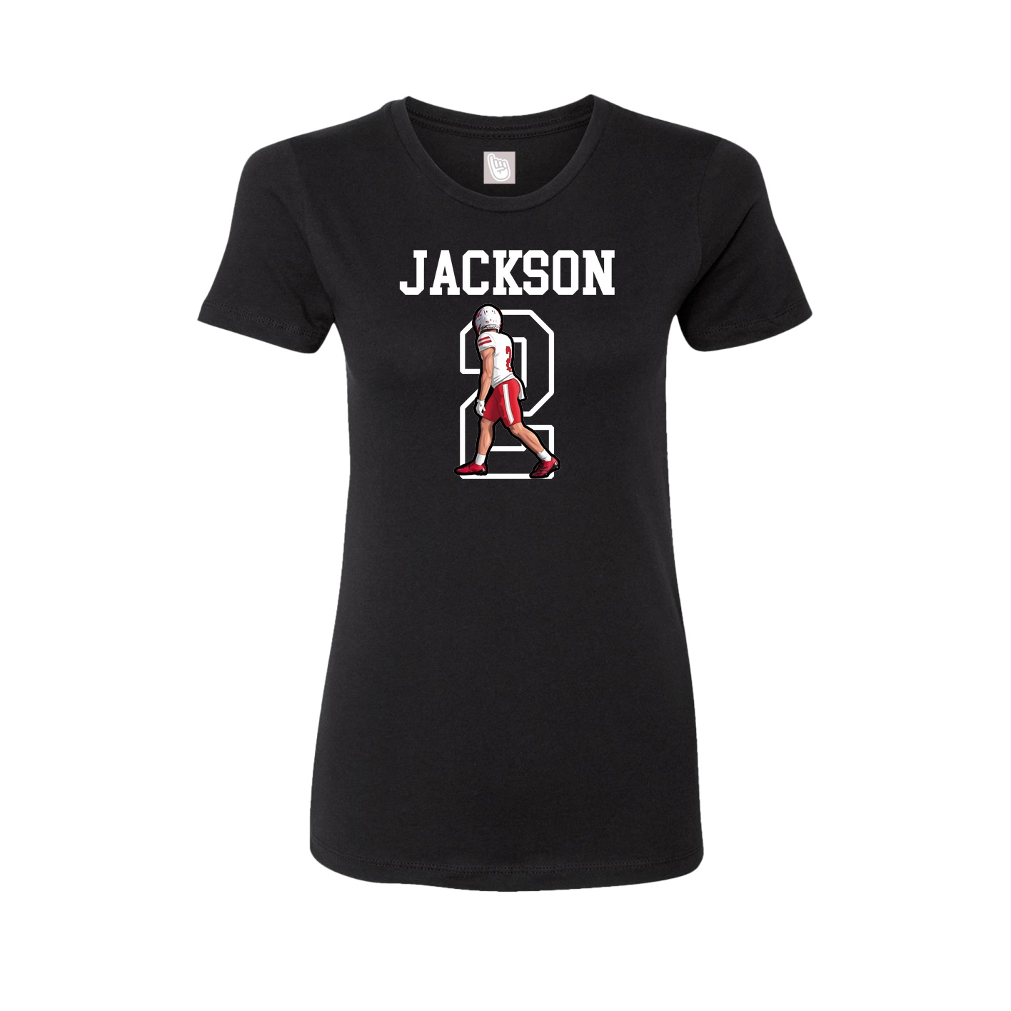 Fitted Women's Tee — Shirsey in Black