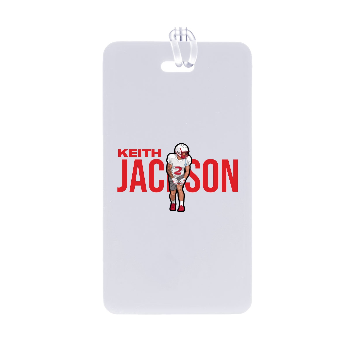 Bag Tag — Player Name in Classic