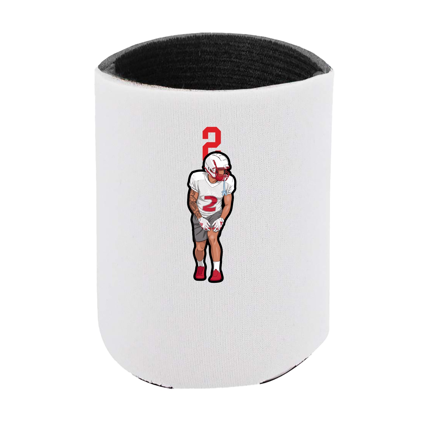 Can Holder — Number Top in White