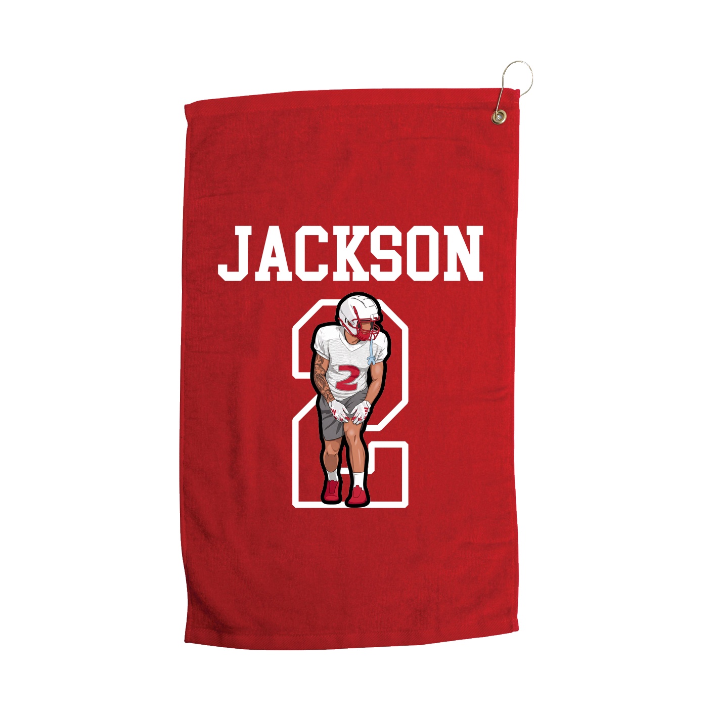 Golf Towel — Shirsey in Red