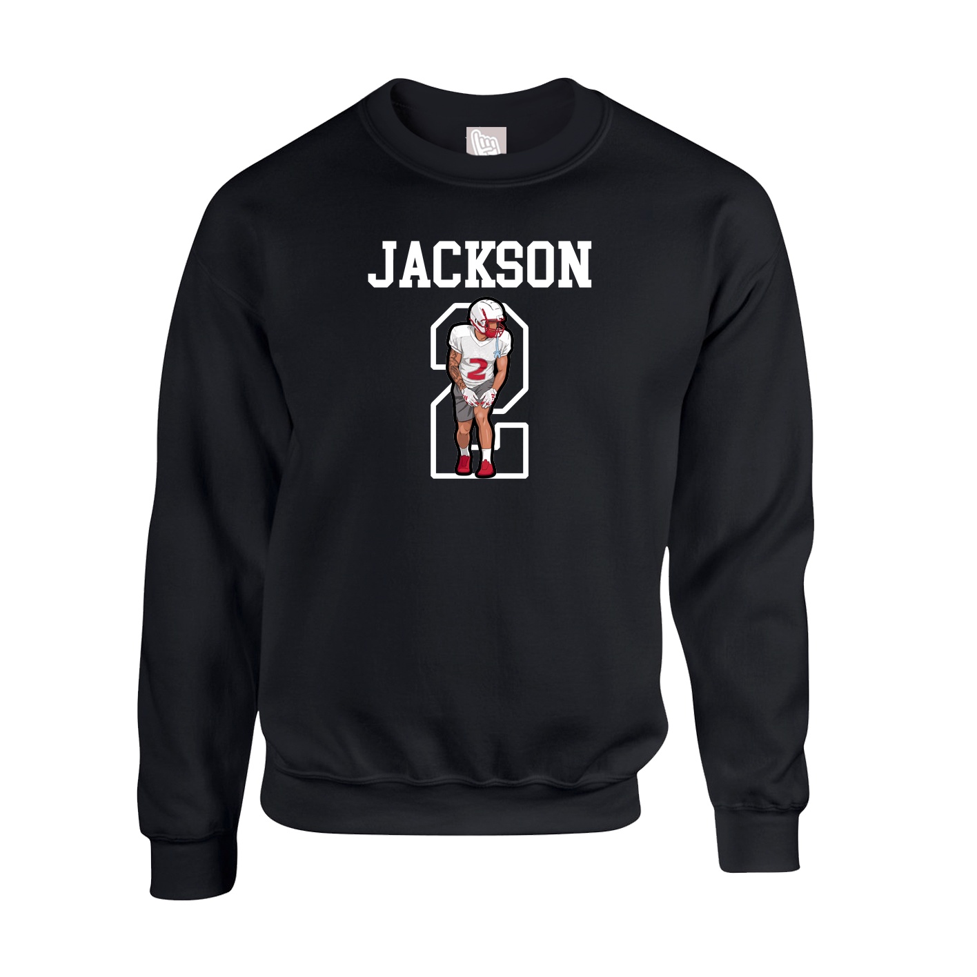 Fleece Crew — Shirsey in Black