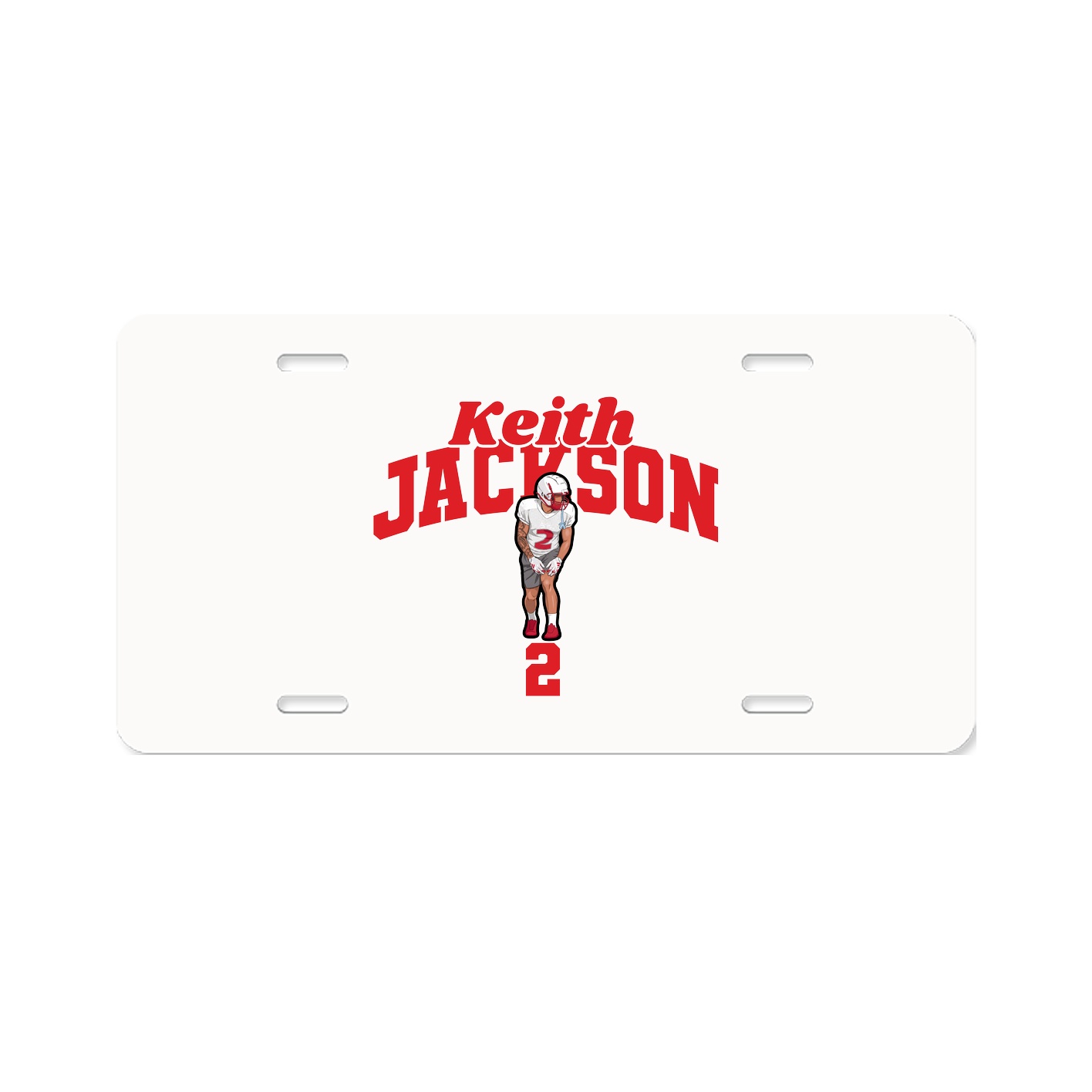 License Plate — Signature Arch in Classic