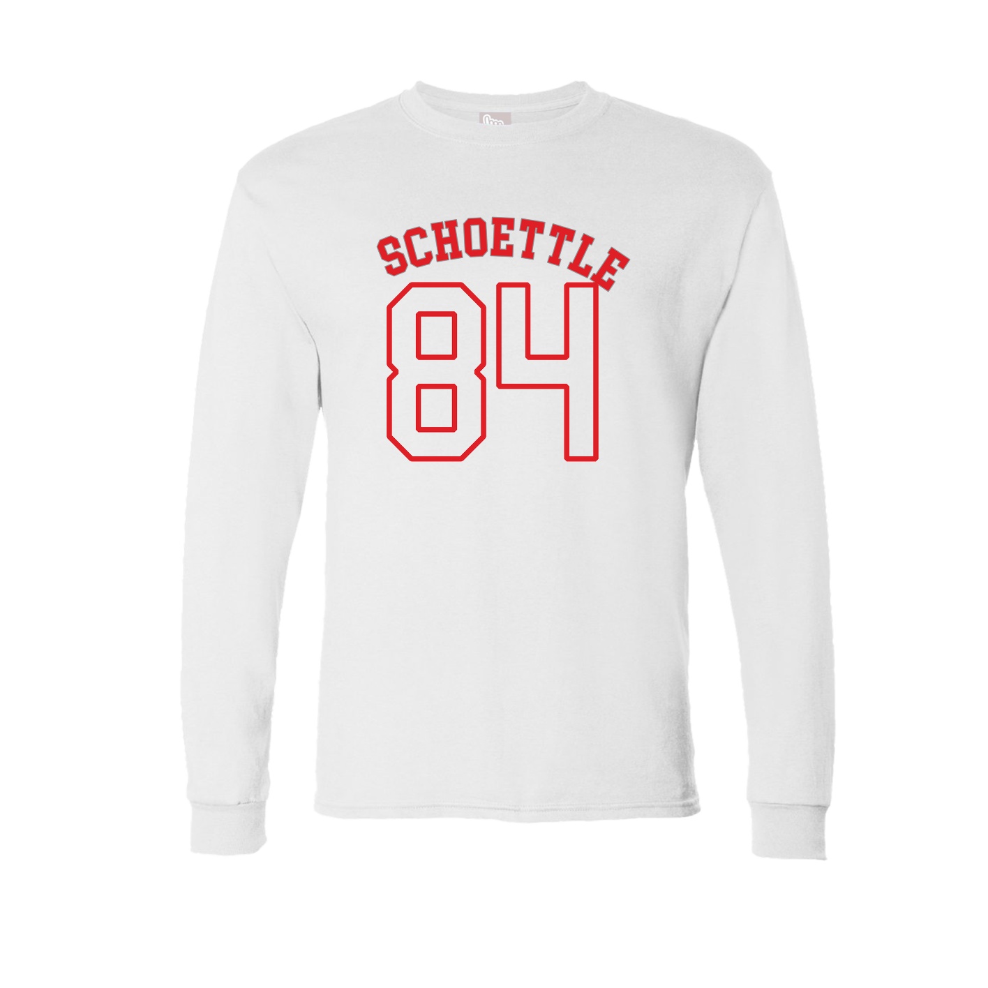 Long Sleeve Tee — Shirsey Arch in White