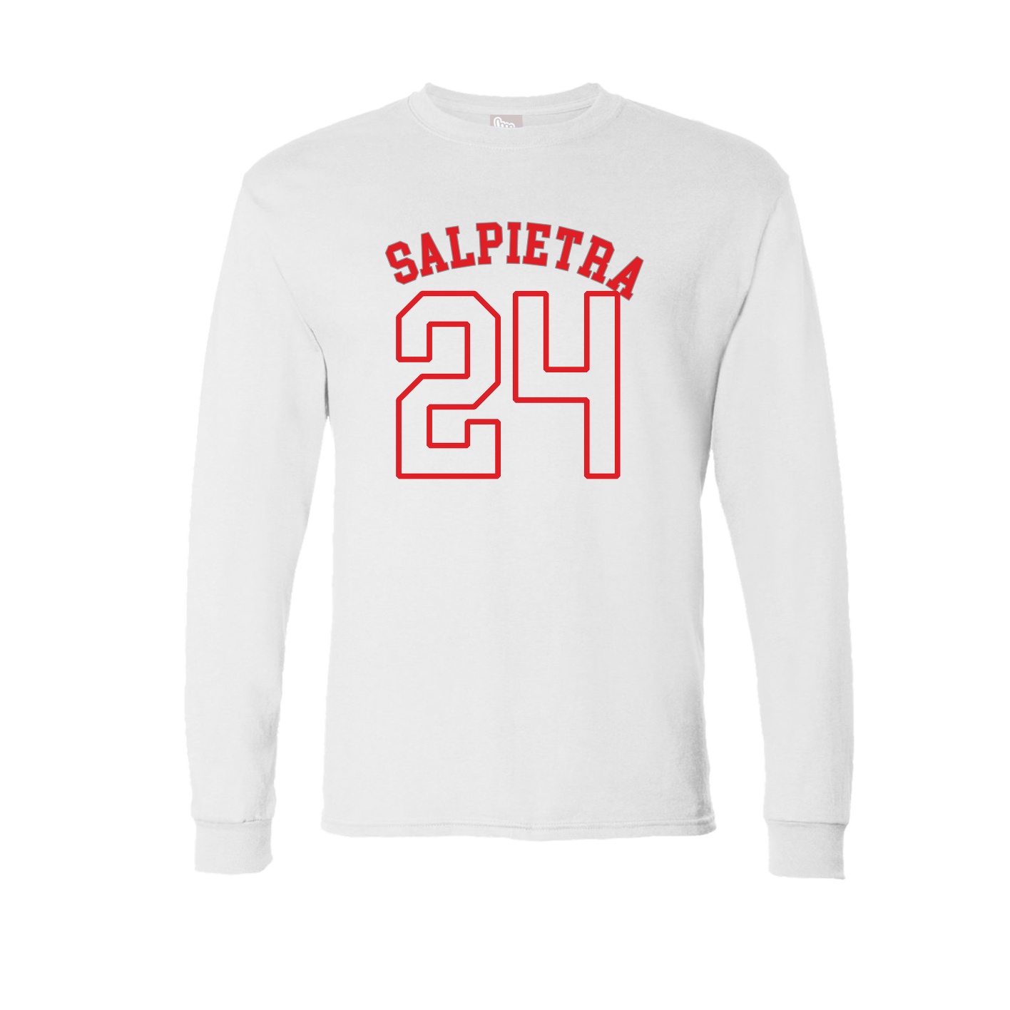Long Sleeve Tee — Shirsey Arch in White