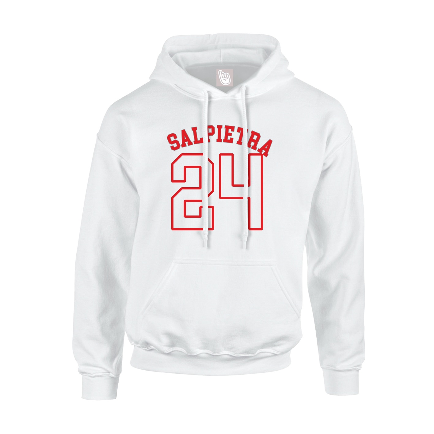 Hoodie — Shirsey Arch in White
