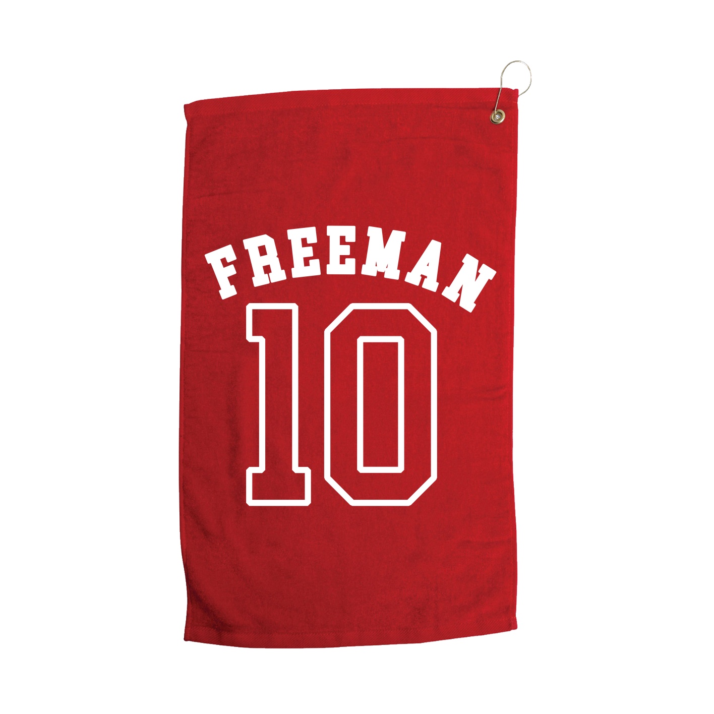 Golf Towel — Shirsey Arch in Red