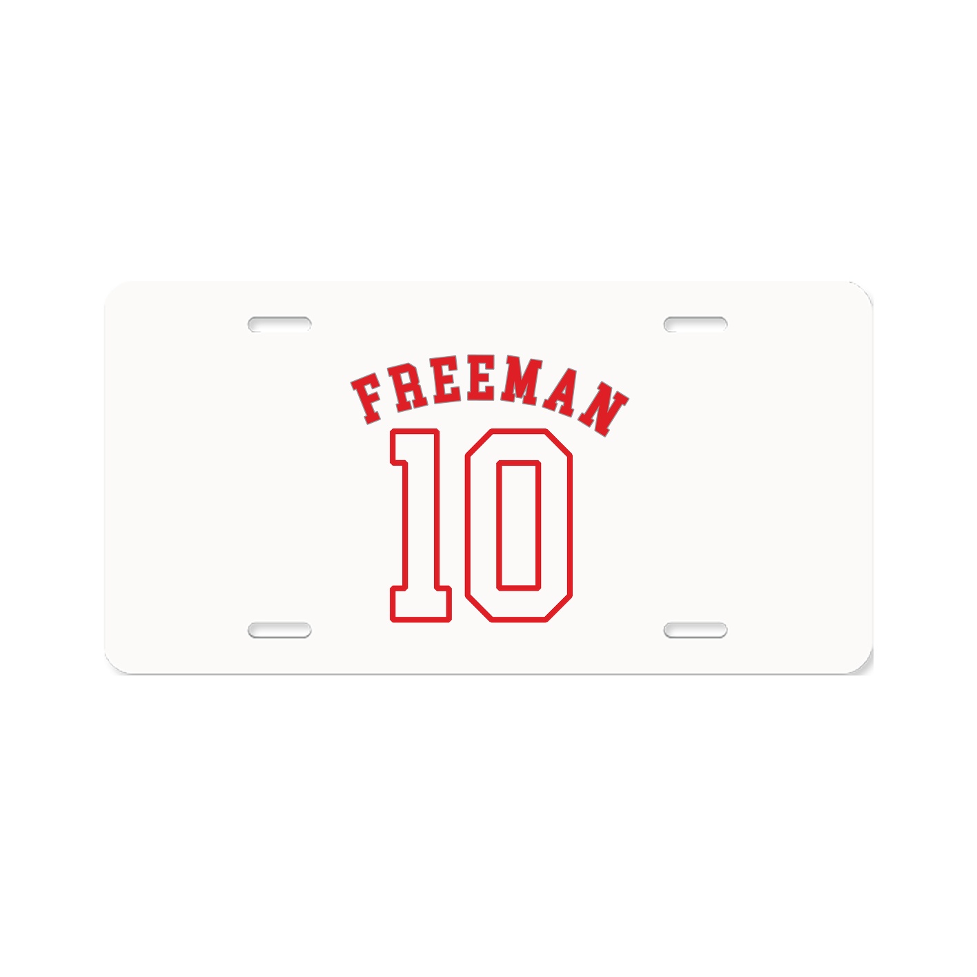 License Plate — Shirsey Arch in Classic
