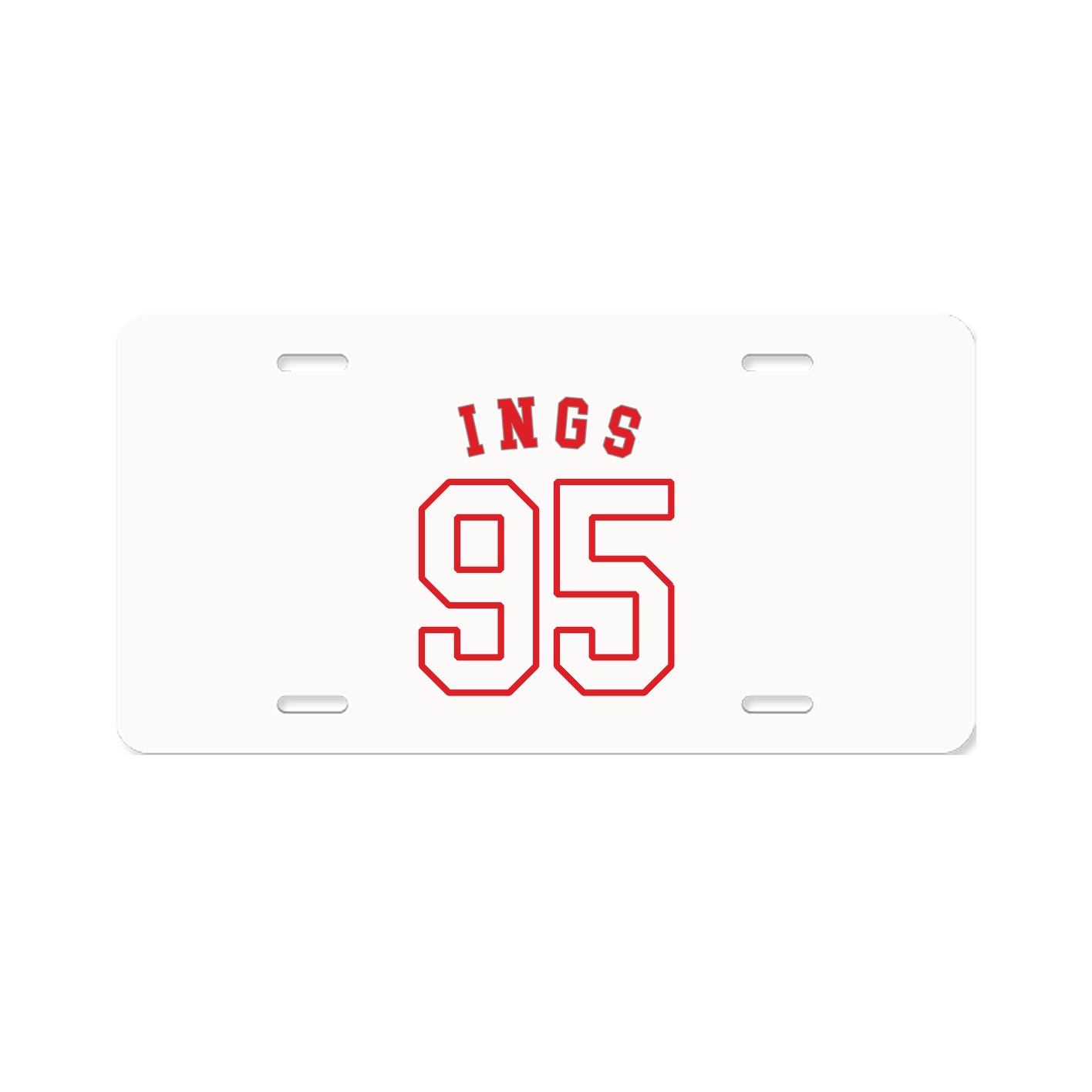 License Plate — Shirsey Arch in Classic