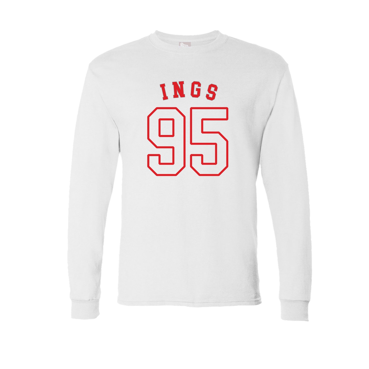 Long Sleeve Tee — Shirsey Arch in White