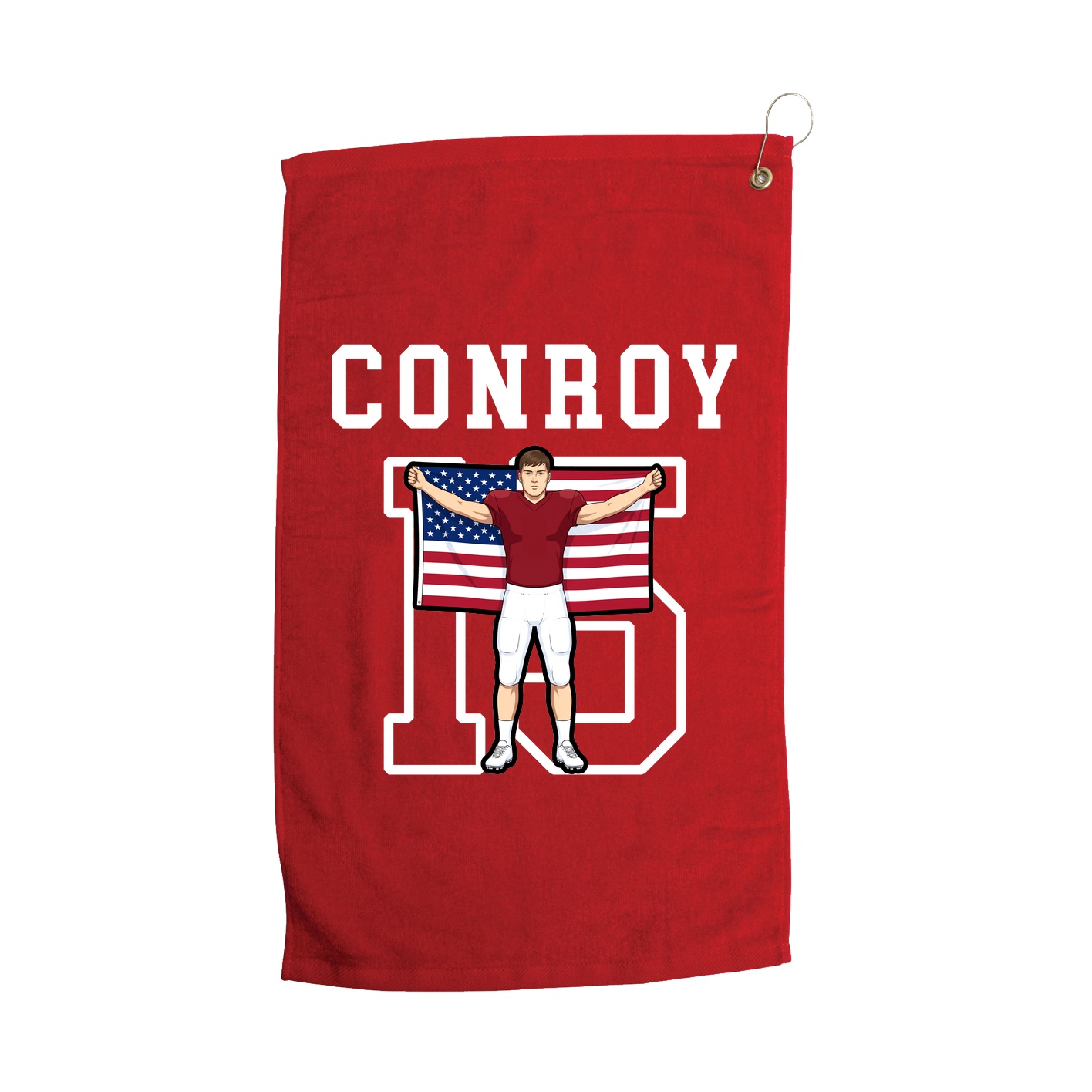 Golf Towel — Shirsey in Red