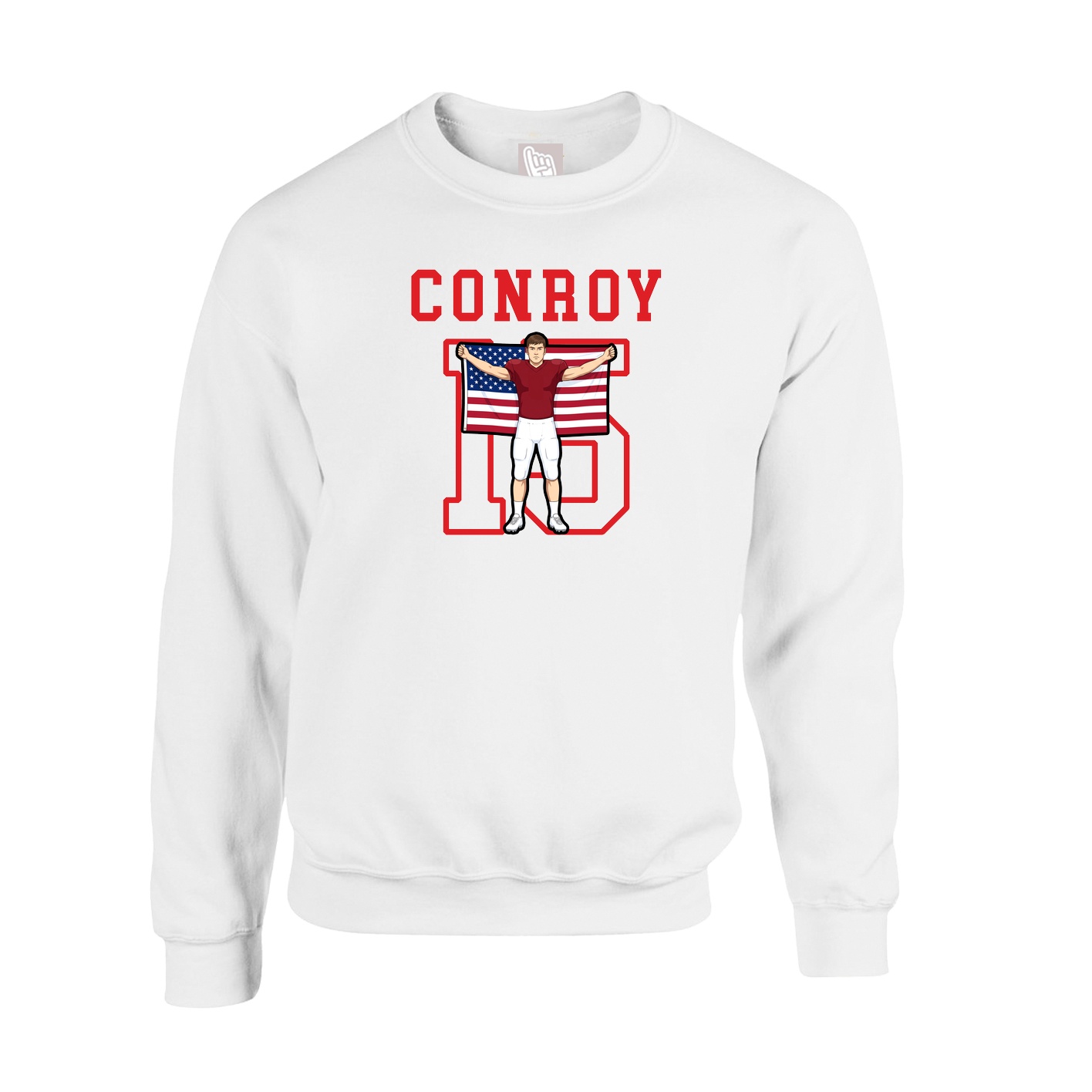 Fleece Crew — Shirsey in White