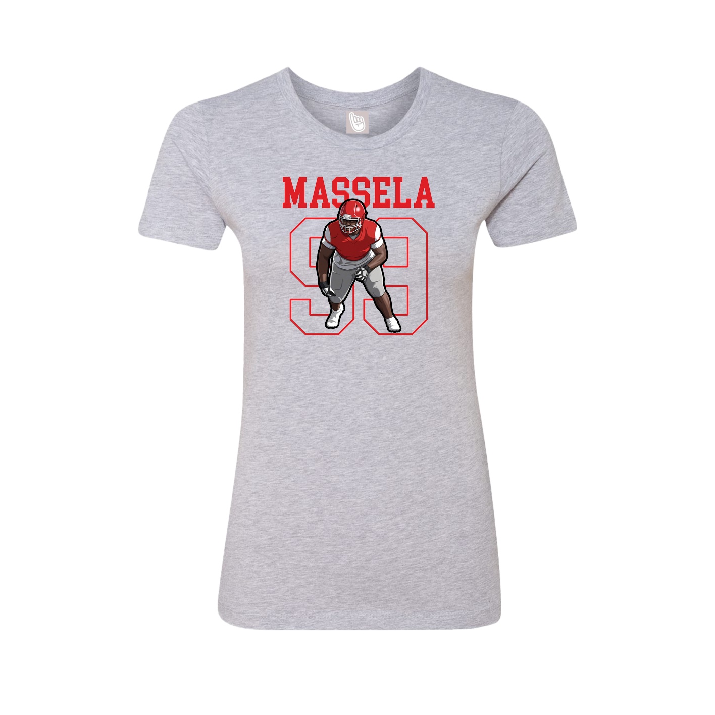 Fitted Women's Tee — Shirsey in Grey