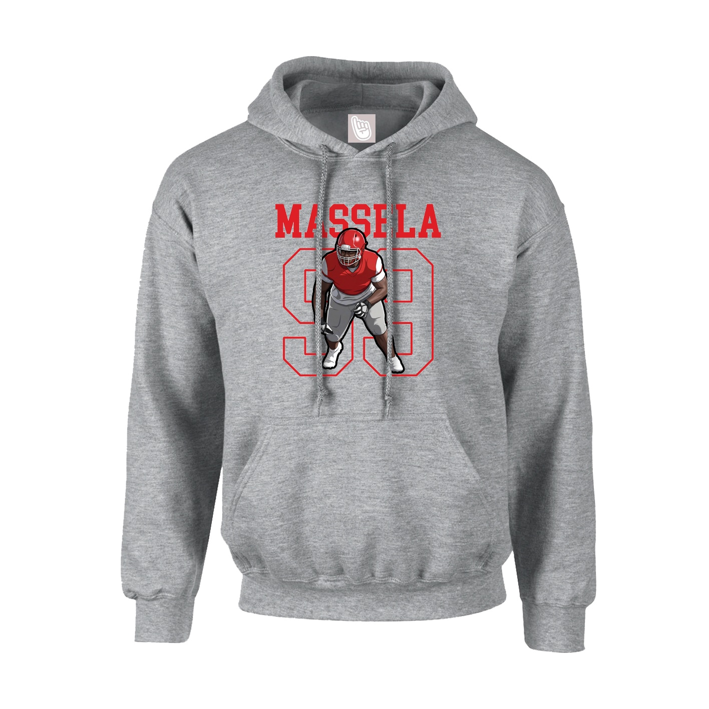 Hoodie — Shirsey in Grey