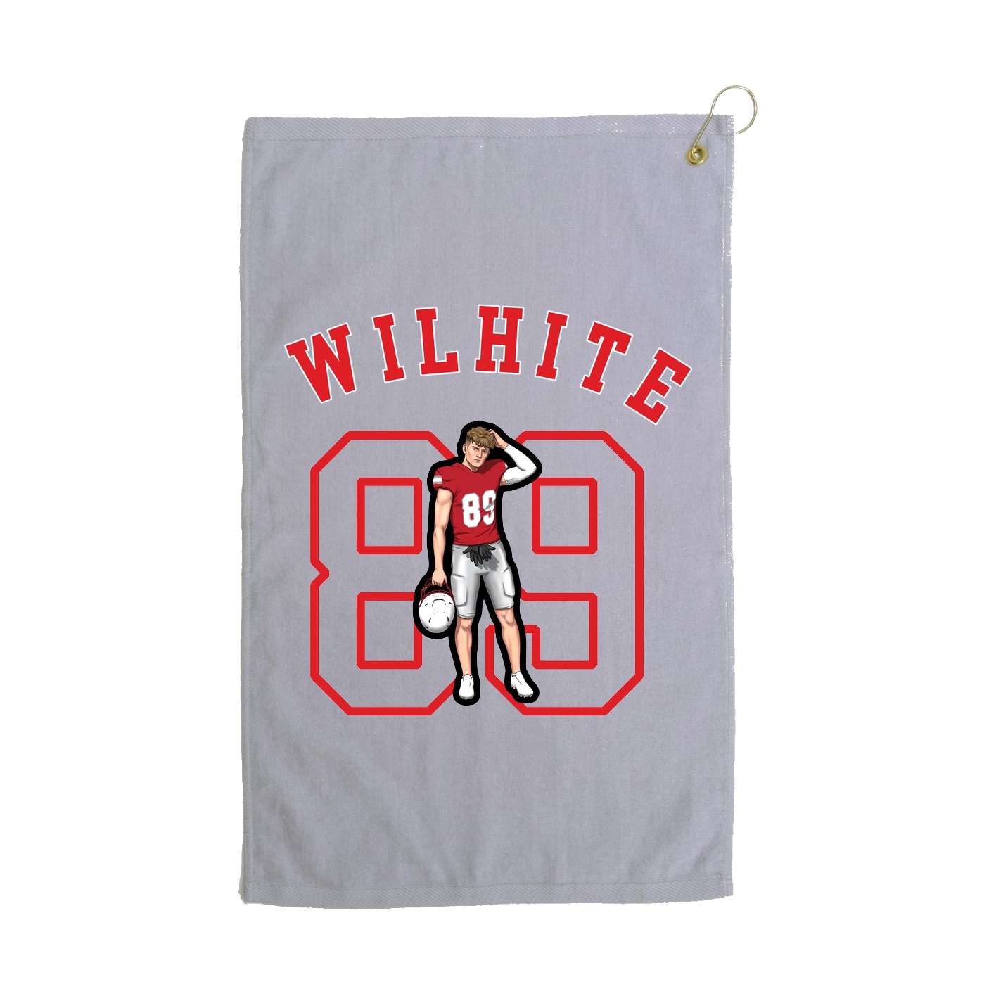 Golf Towel — Shirsey Arch in Grey