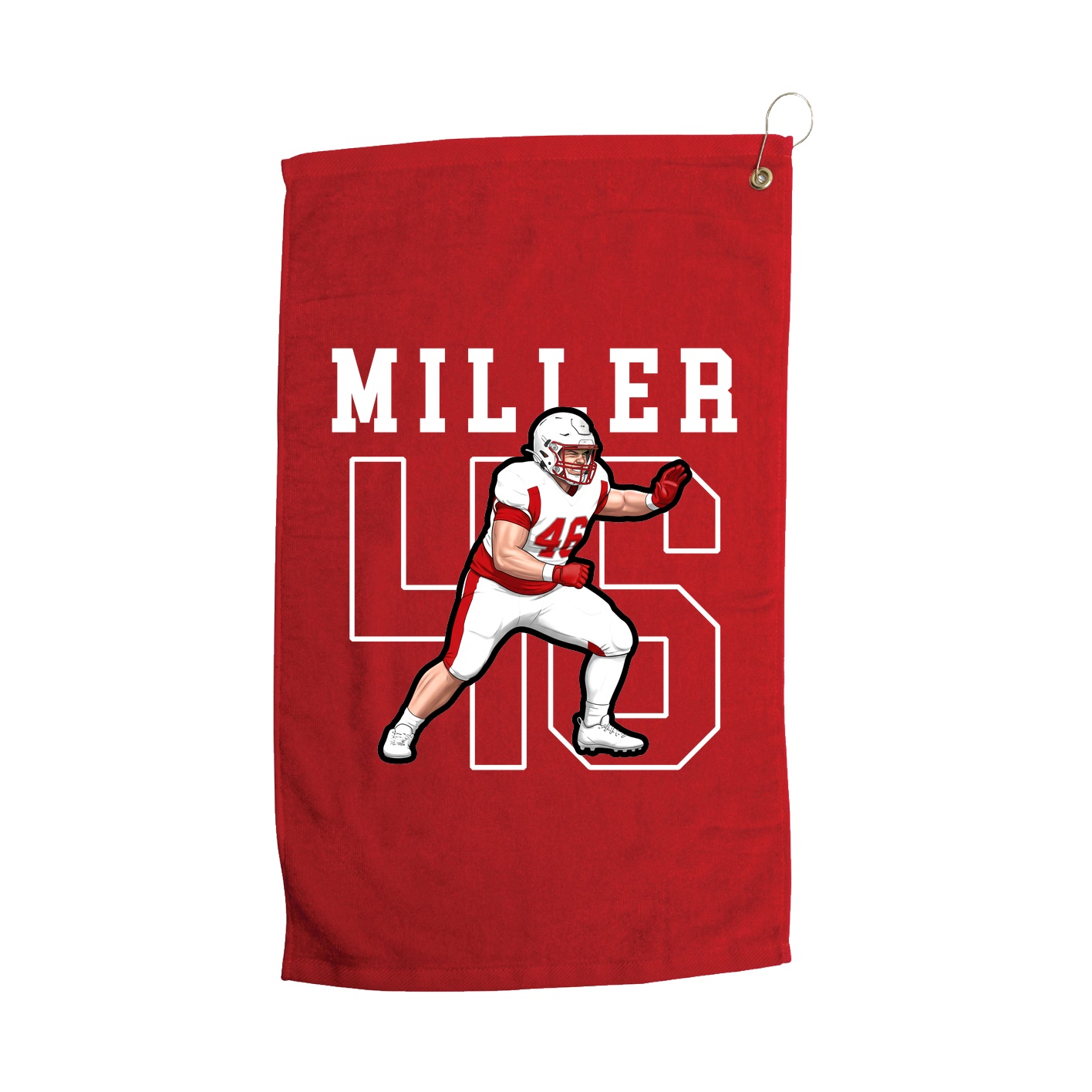 Golf Towel — Shirsey in Red