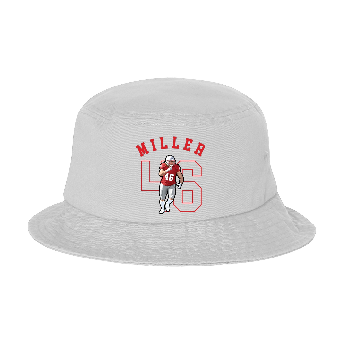 Bucket Cap — Shirsey Arch in White