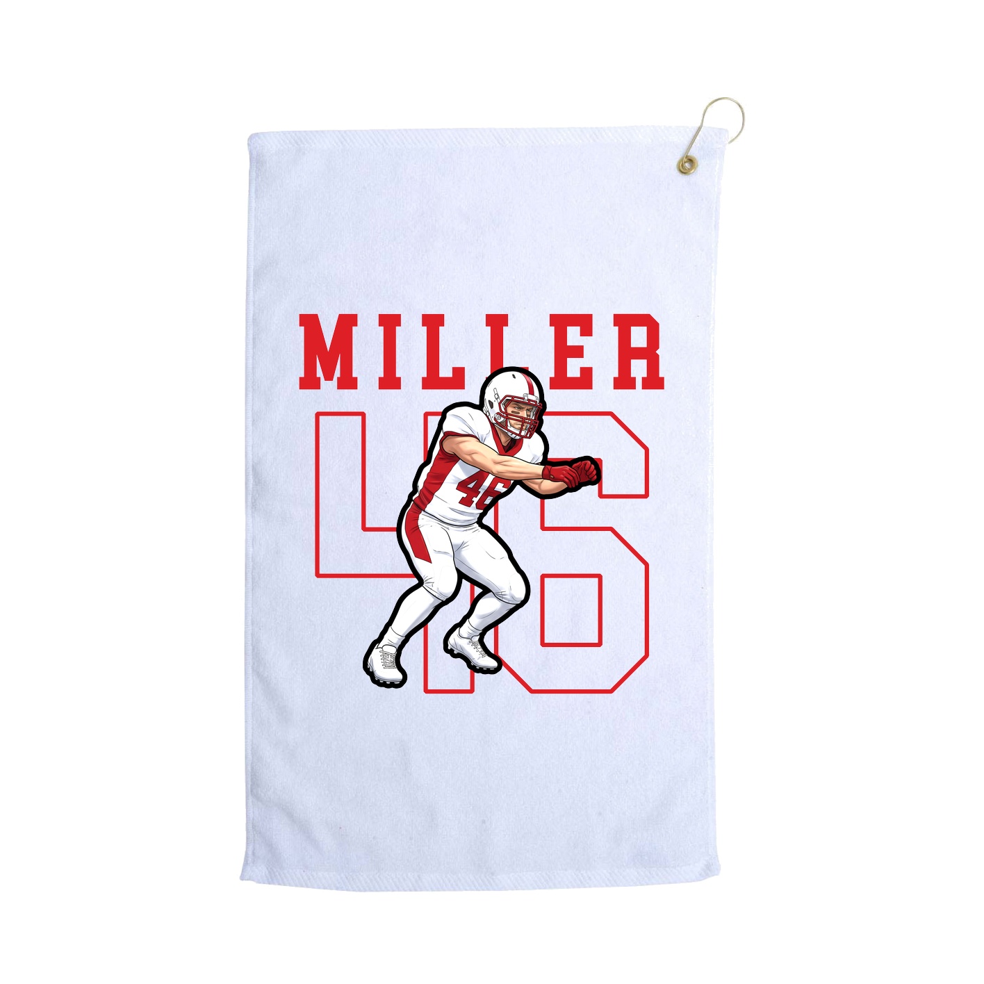 Golf Towel — Shirsey in White