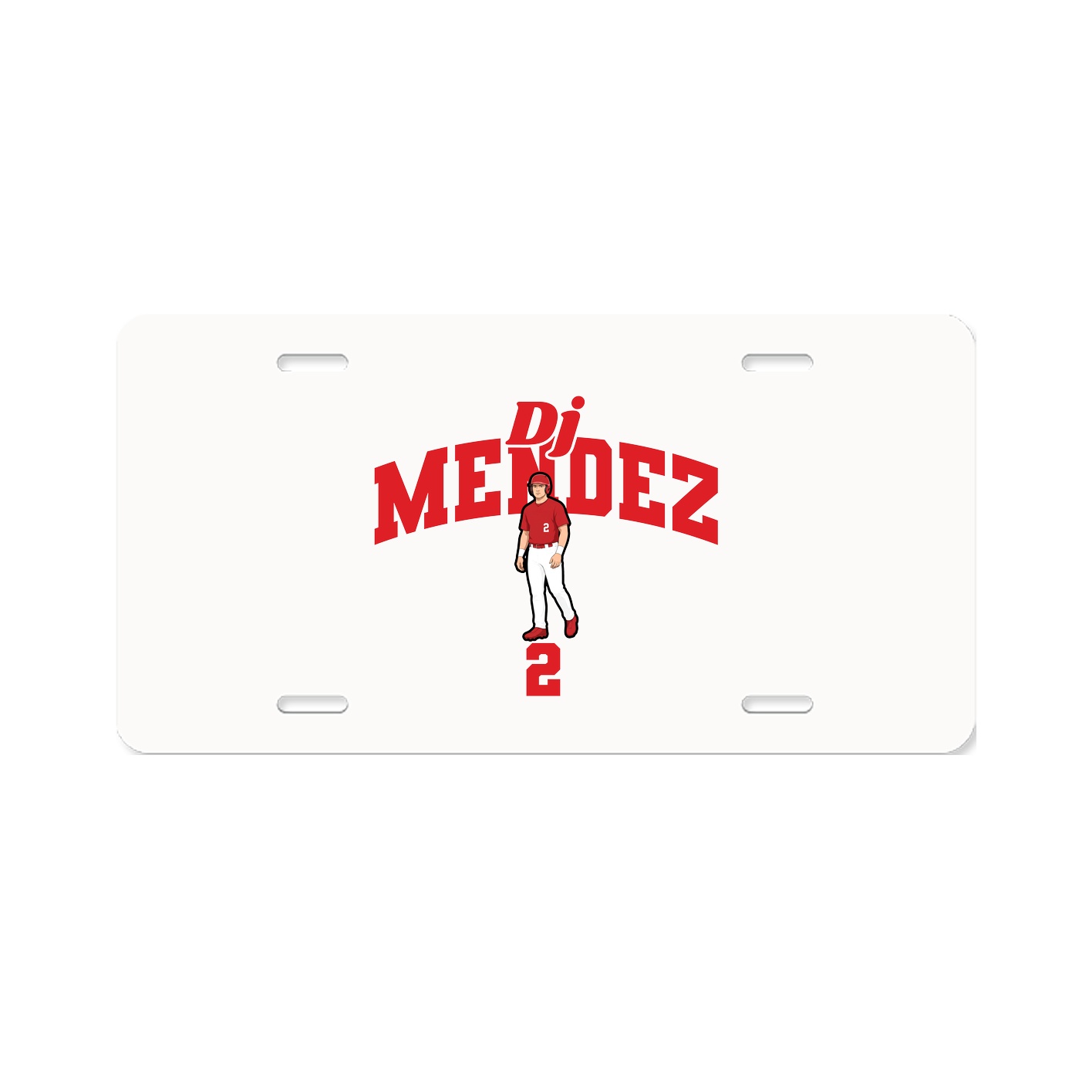 License Plate — Signature Arch in Classic