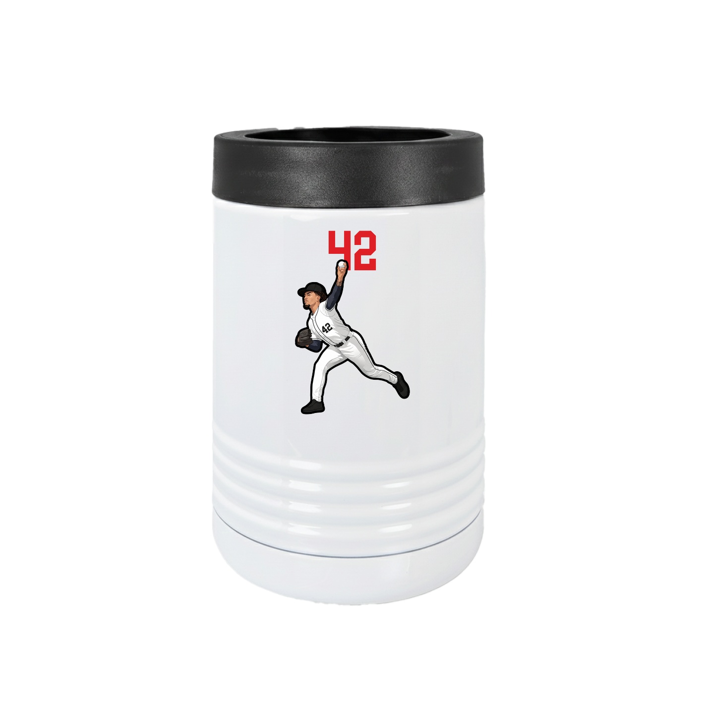 Beverage Holder — Number Top in White