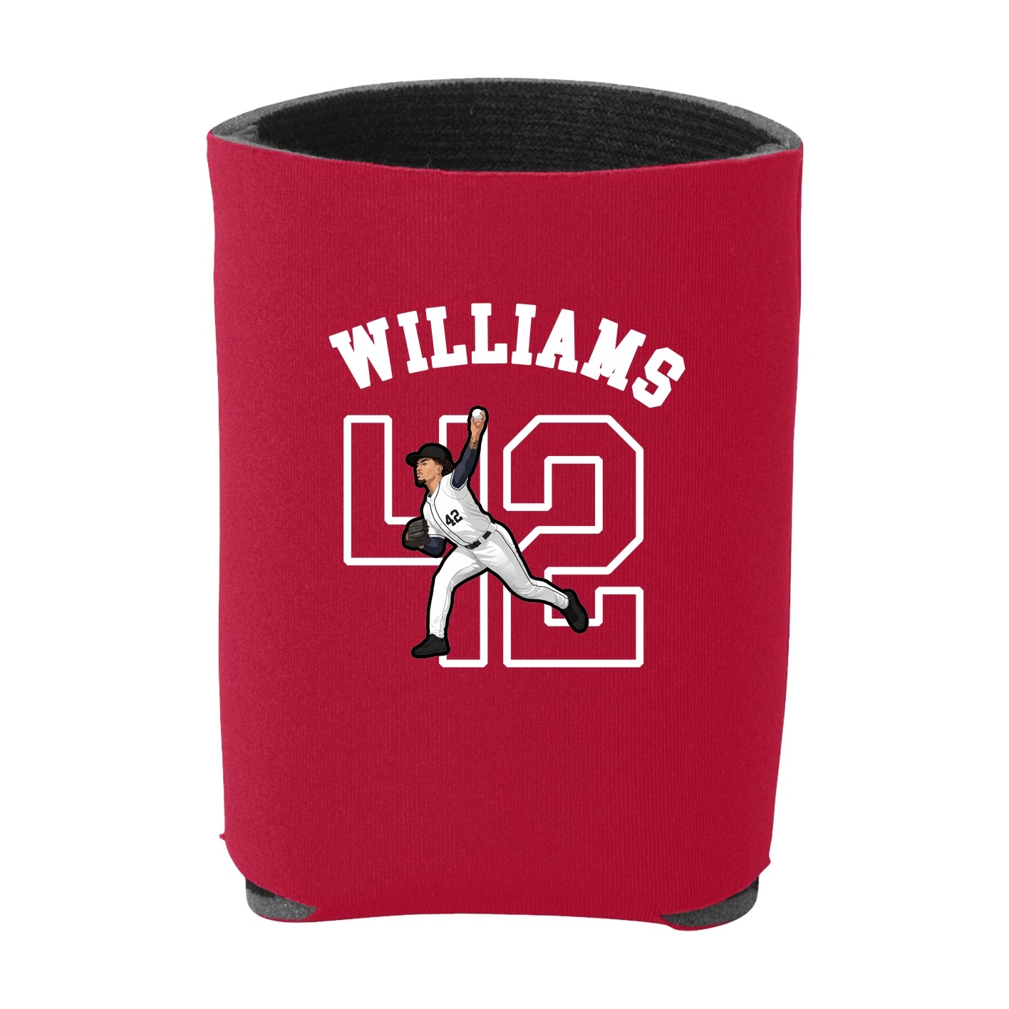 Can Holder — Shirsey Arch in Red