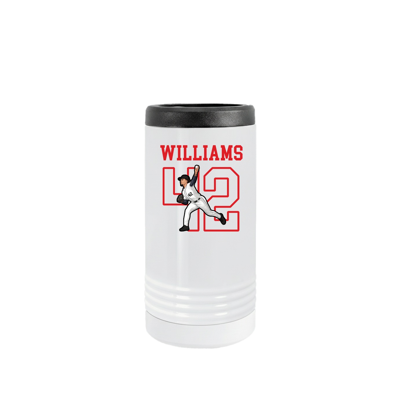 Slim Beverage Holder — Shirsey in White