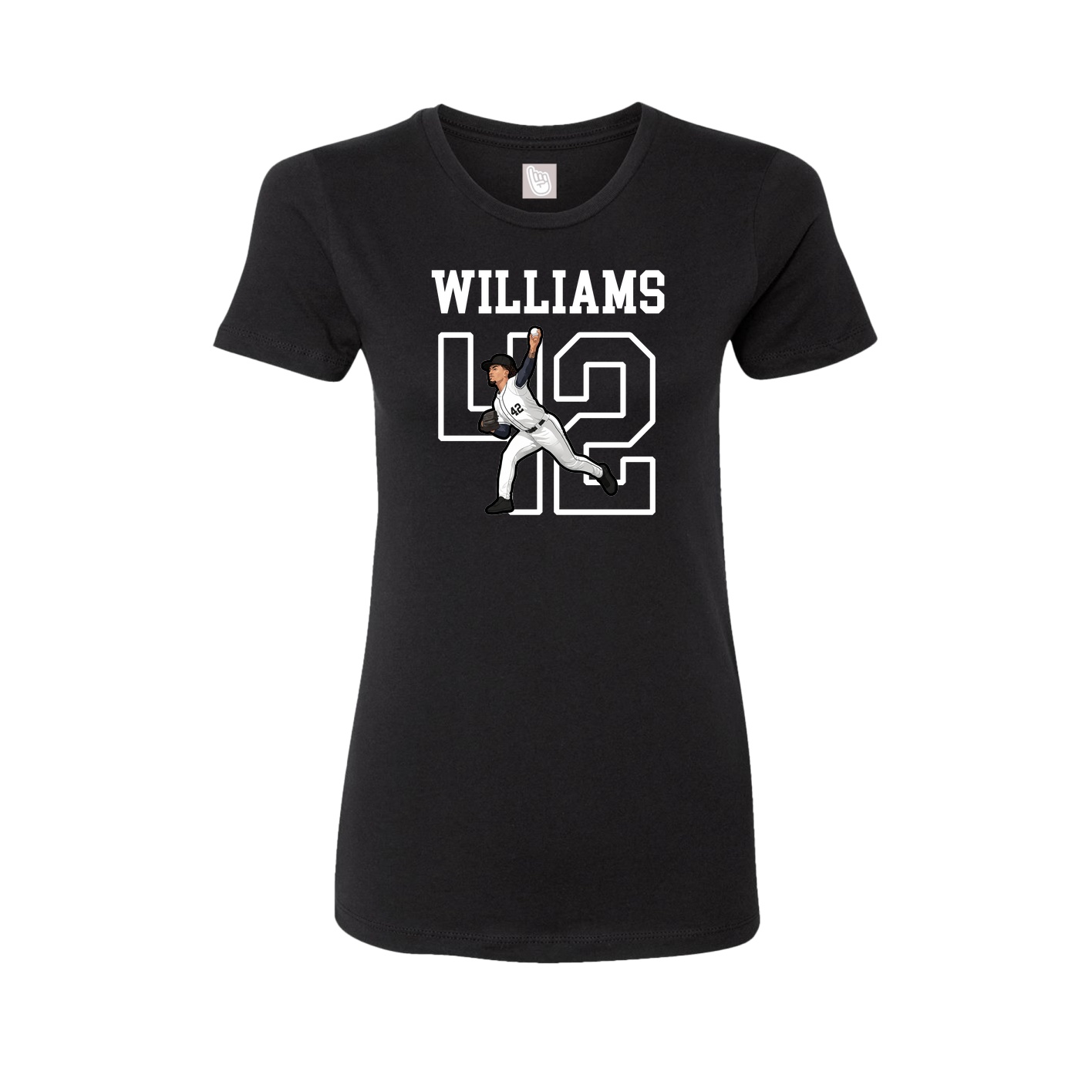 Fitted Women's Tee — Shirsey in Black