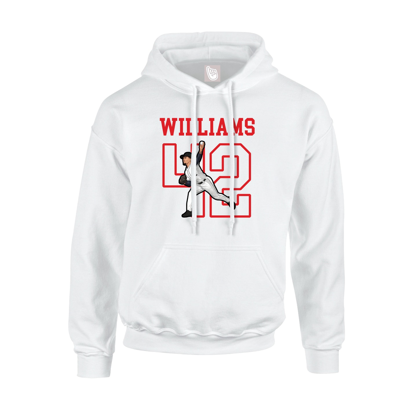 Youth Hoodie — Shirsey in White