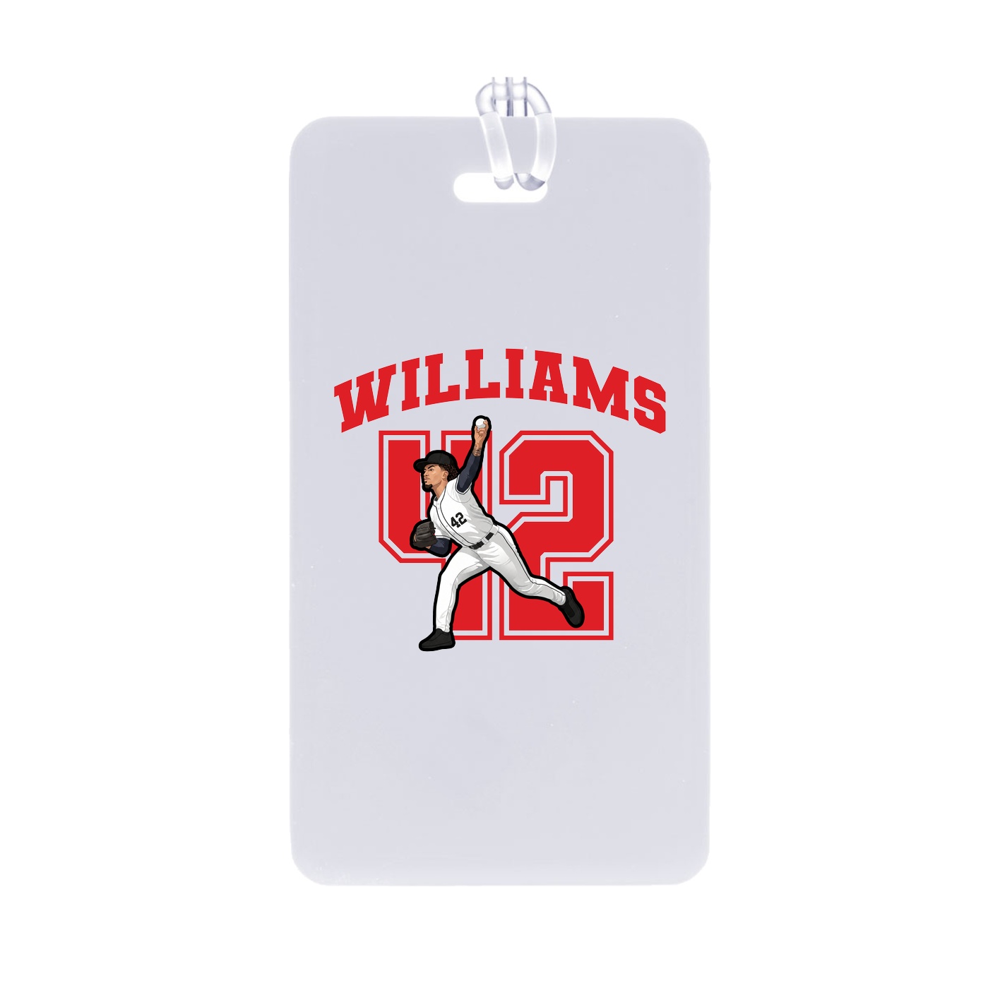 Bag Tag — Number in Classic