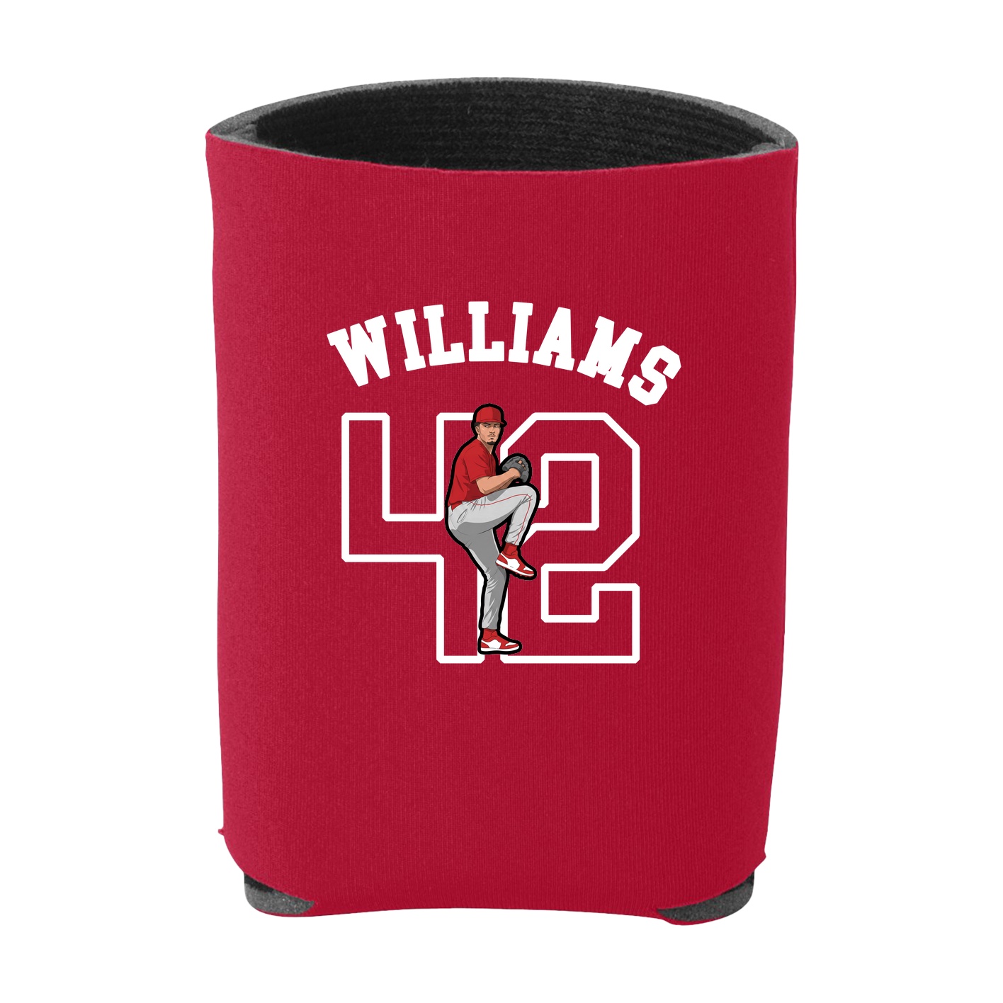 Can Holder — Shirsey Arch in Red