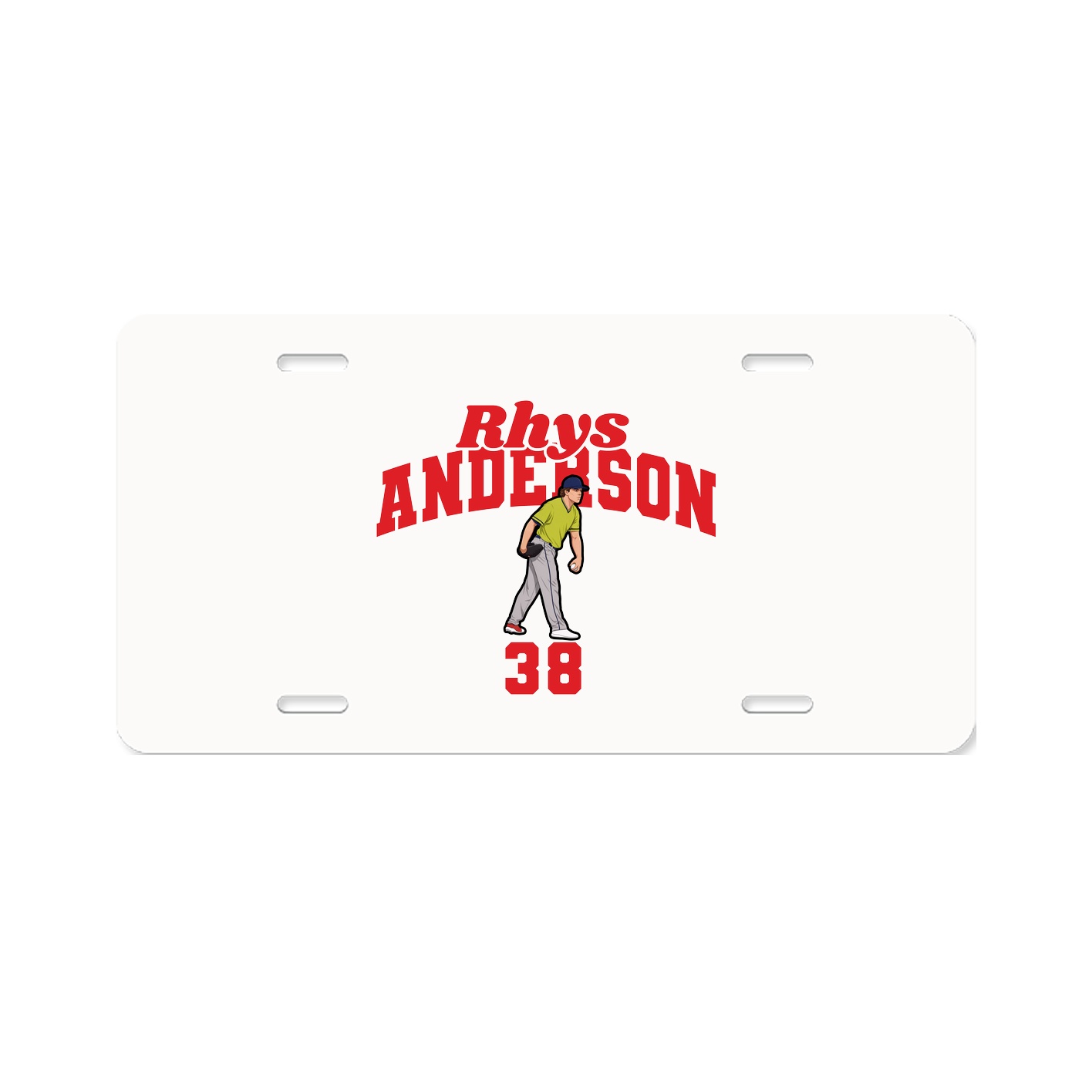 License Plate — Signature Arch in Classic