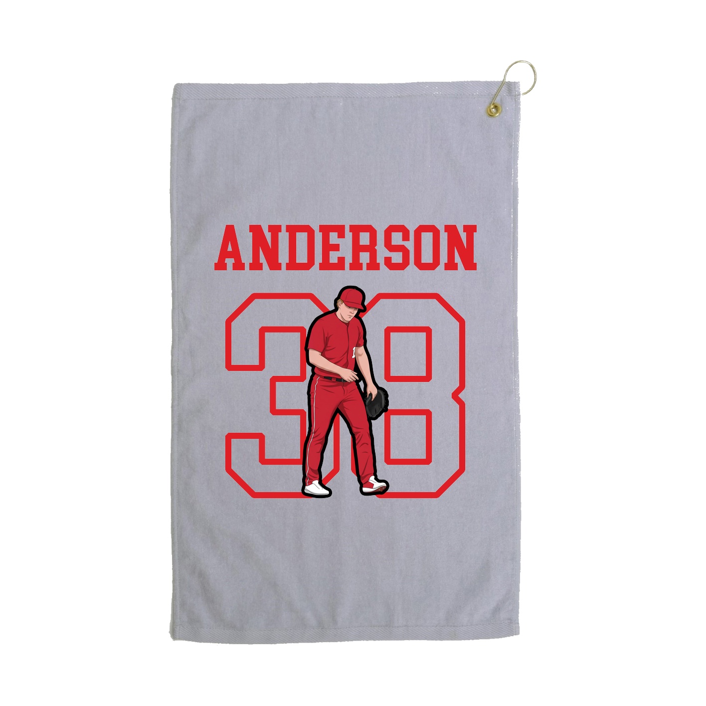 Golf Towel — Shirsey in Grey
