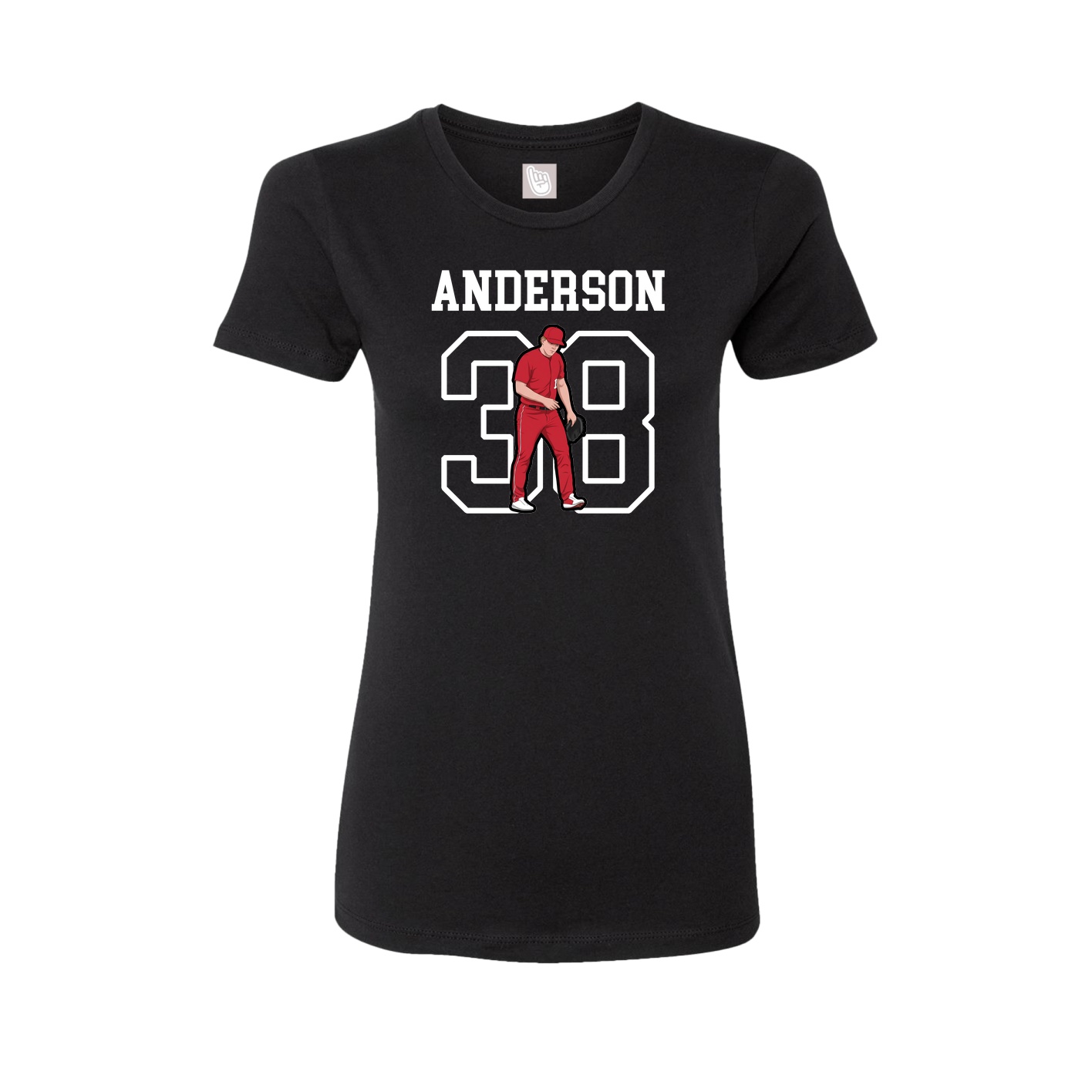 Fitted Women's Tee — Shirsey in Black