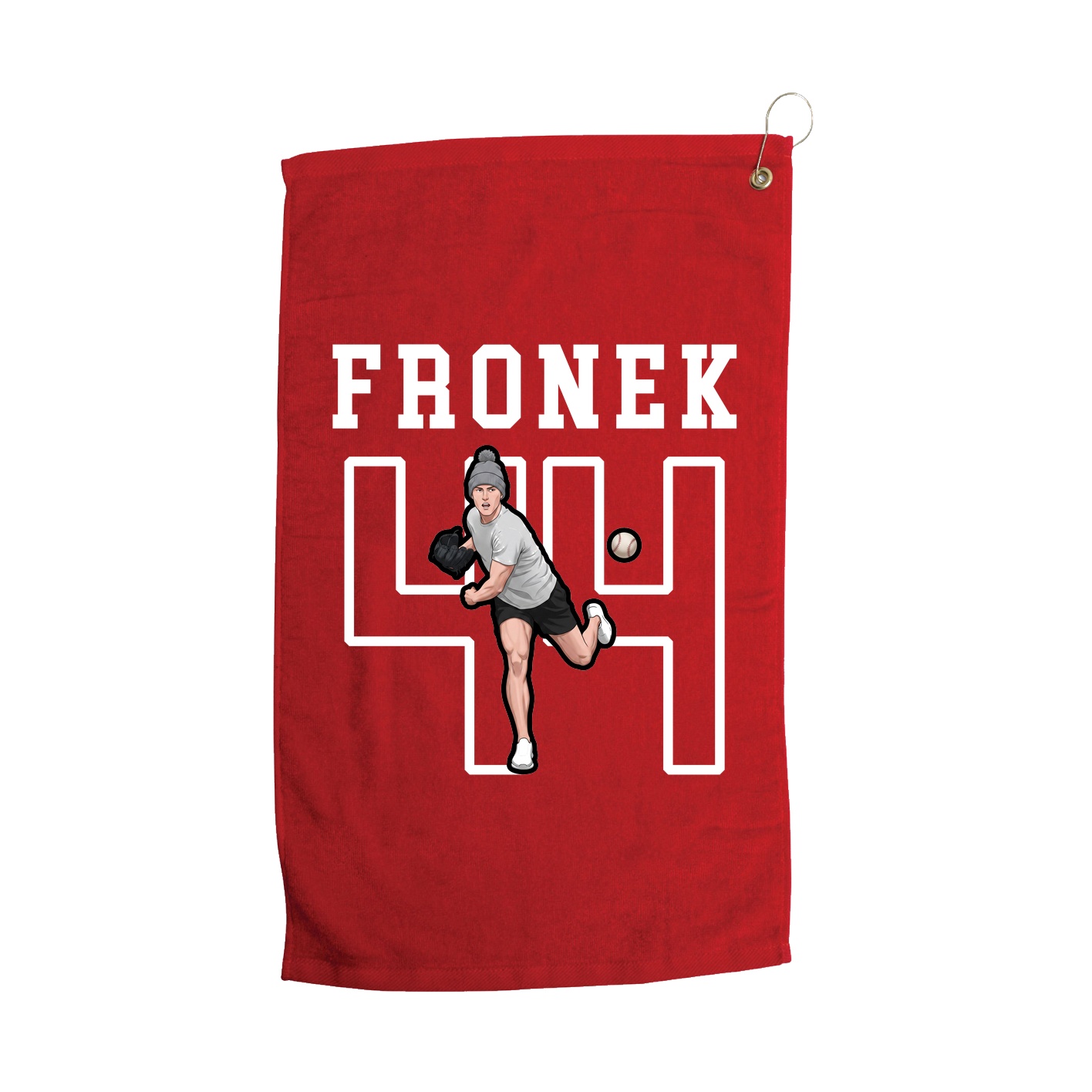 Golf Towel — Shirsey in Red