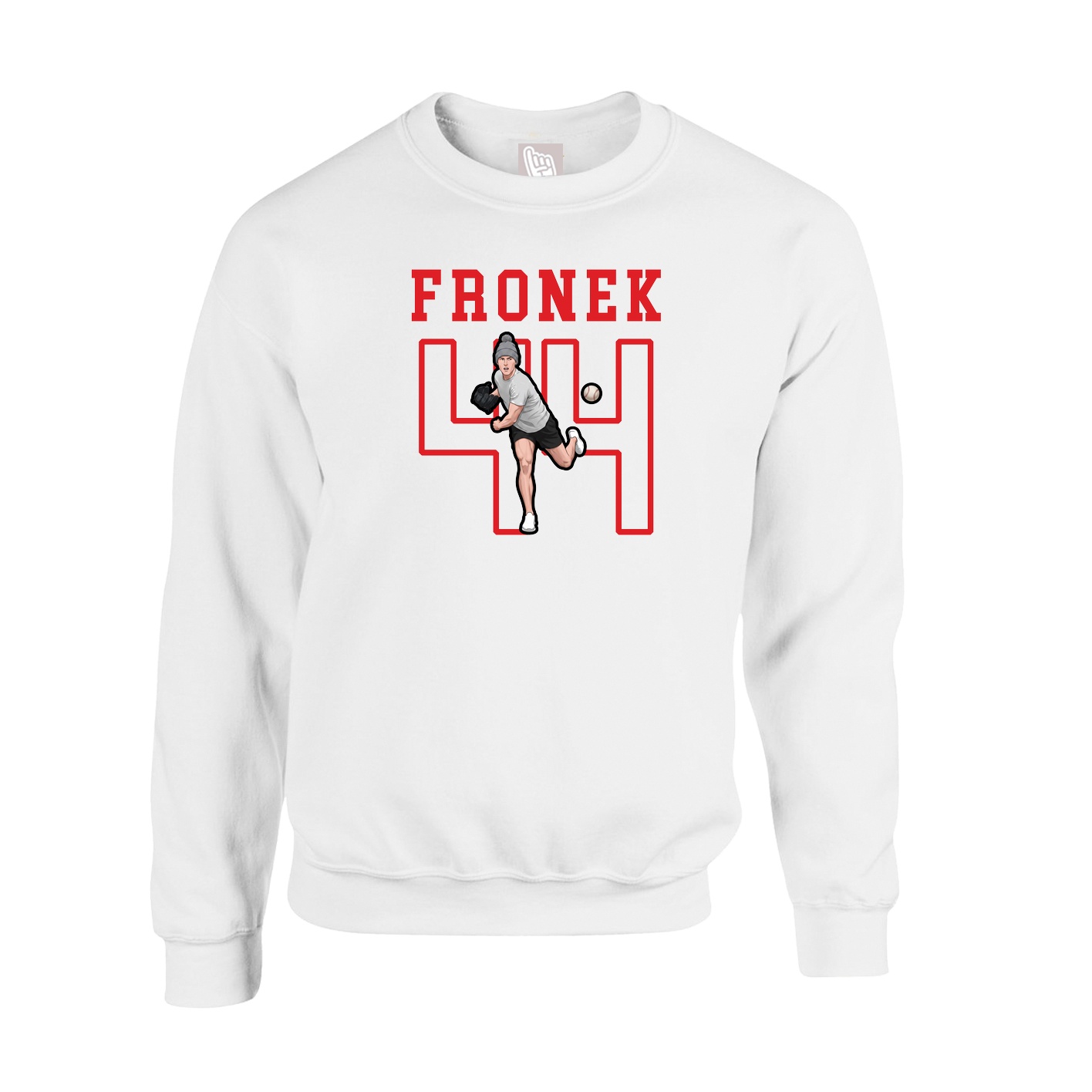 Fleece Crew — Shirsey in White
