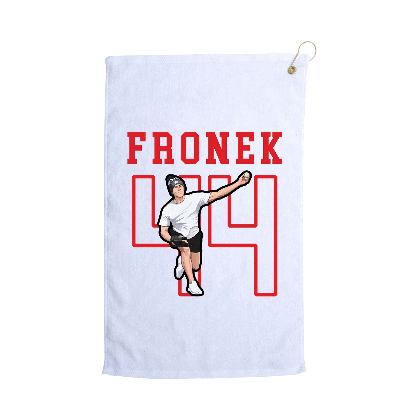 Golf Towel — Shirsey in White