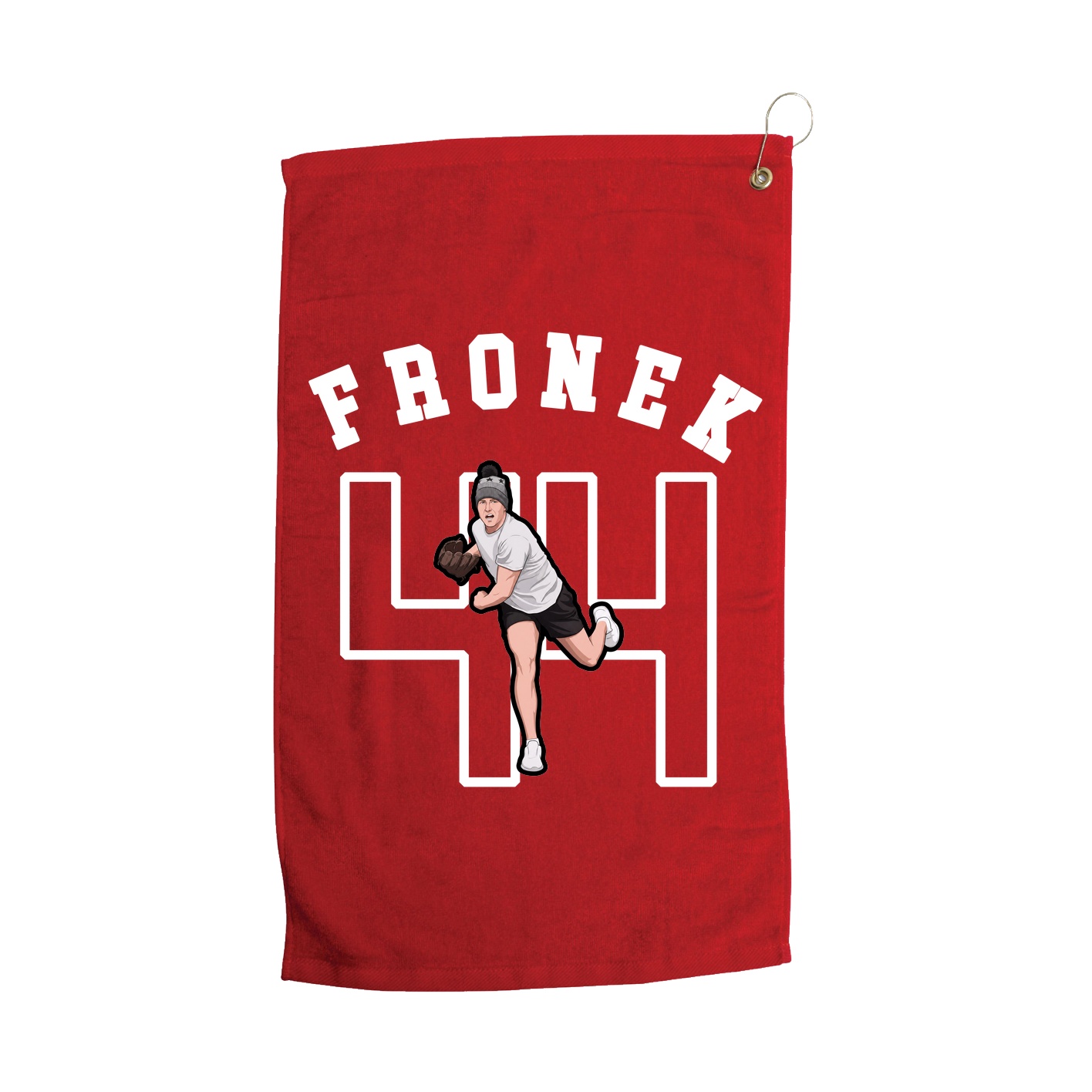 Golf Towel — Shirsey Arch in Red