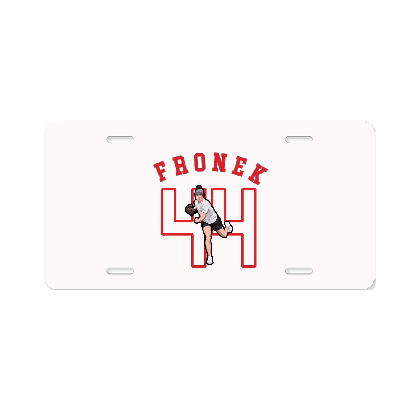 License Plate — Shirsey Arch in Classic