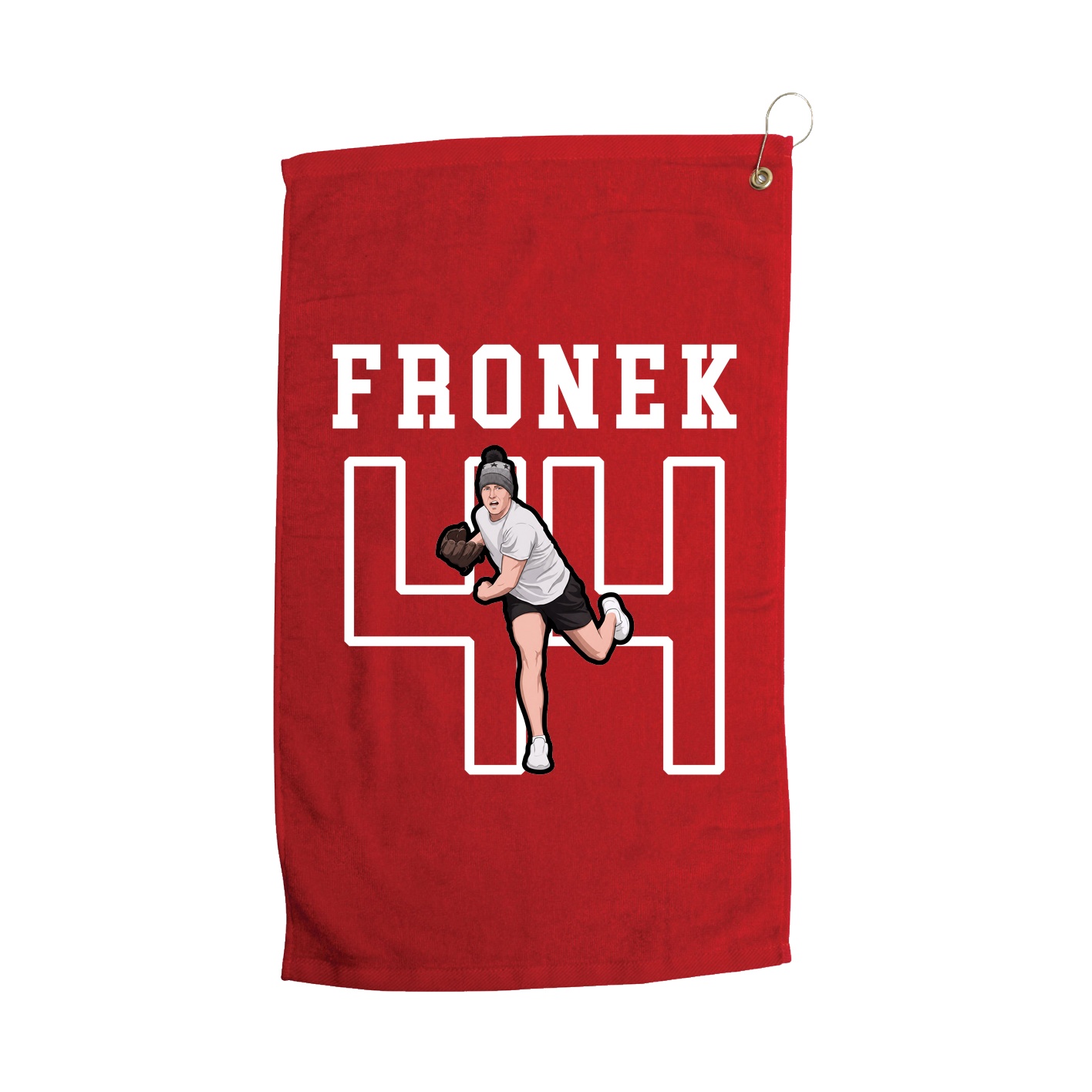Golf Towel — Shirsey in Red