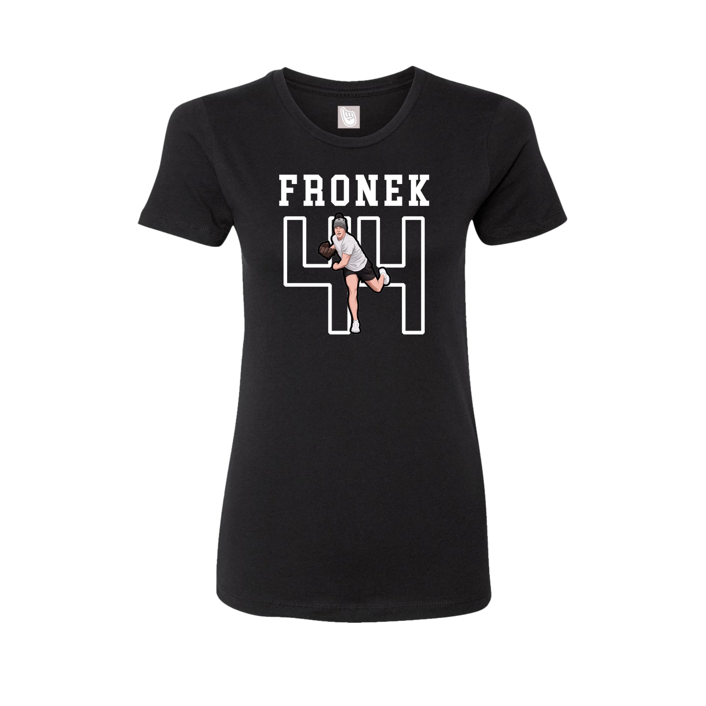 Fitted Women's Tee — Shirsey in Black