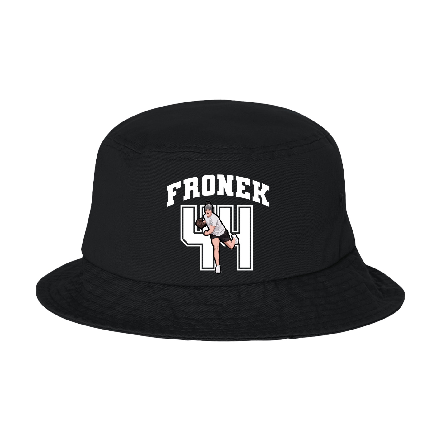 Bucket Cap — Number in Black