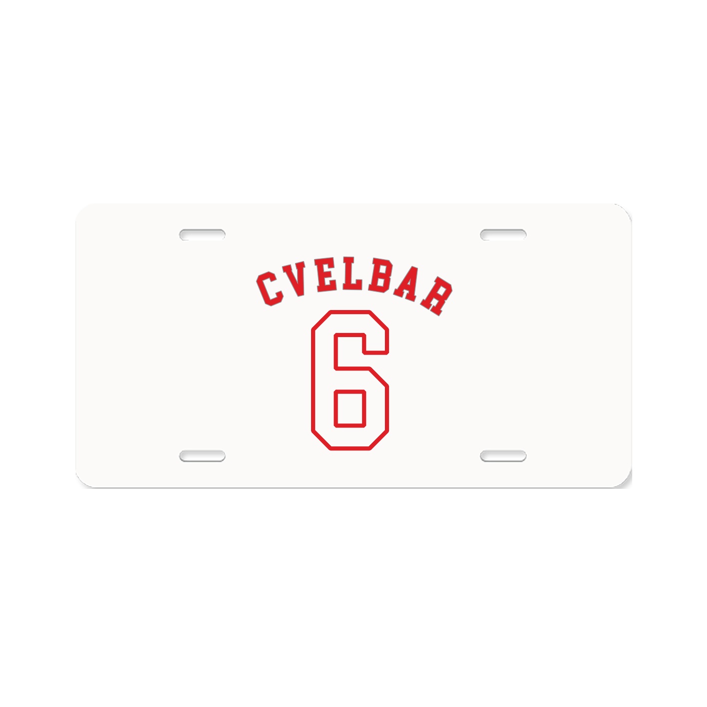 License Plate — Shirsey Arch in Classic
