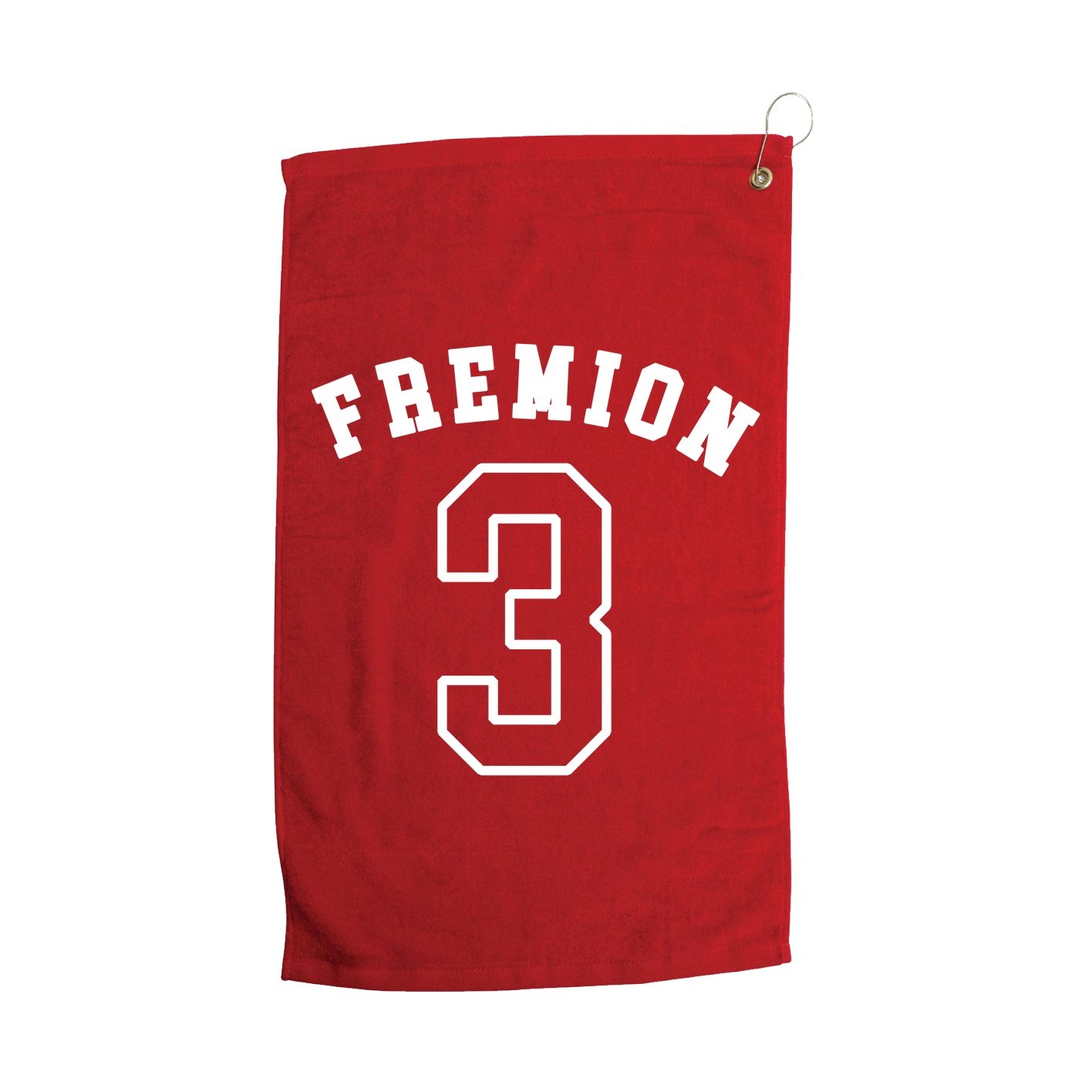 Golf Towel — Shirsey Arch in Red