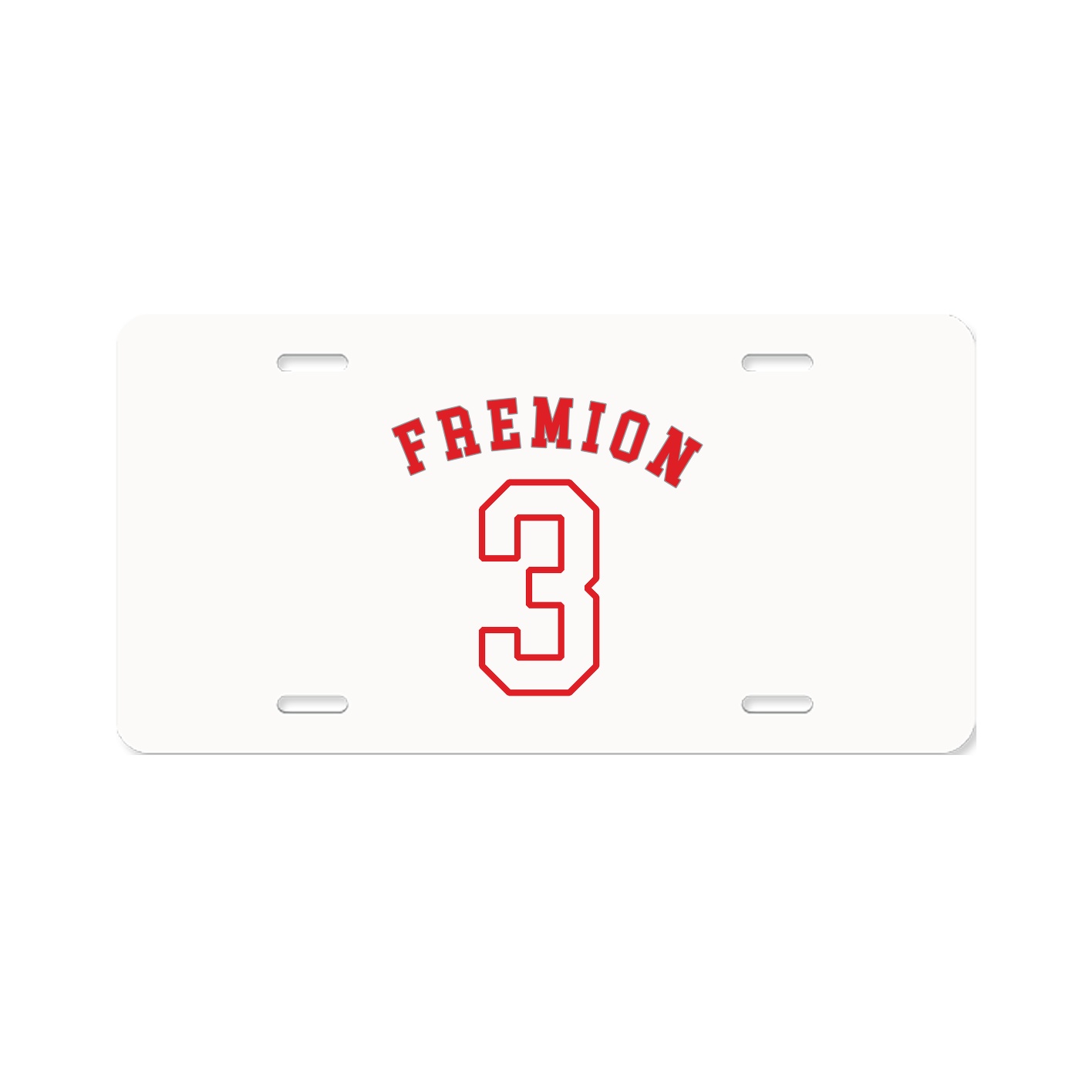 License Plate — Shirsey Arch in Classic