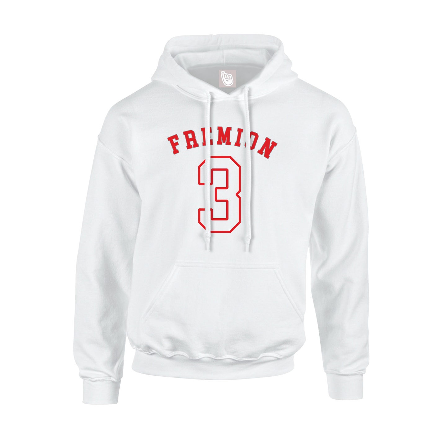 Hoodie — Shirsey Arch in White